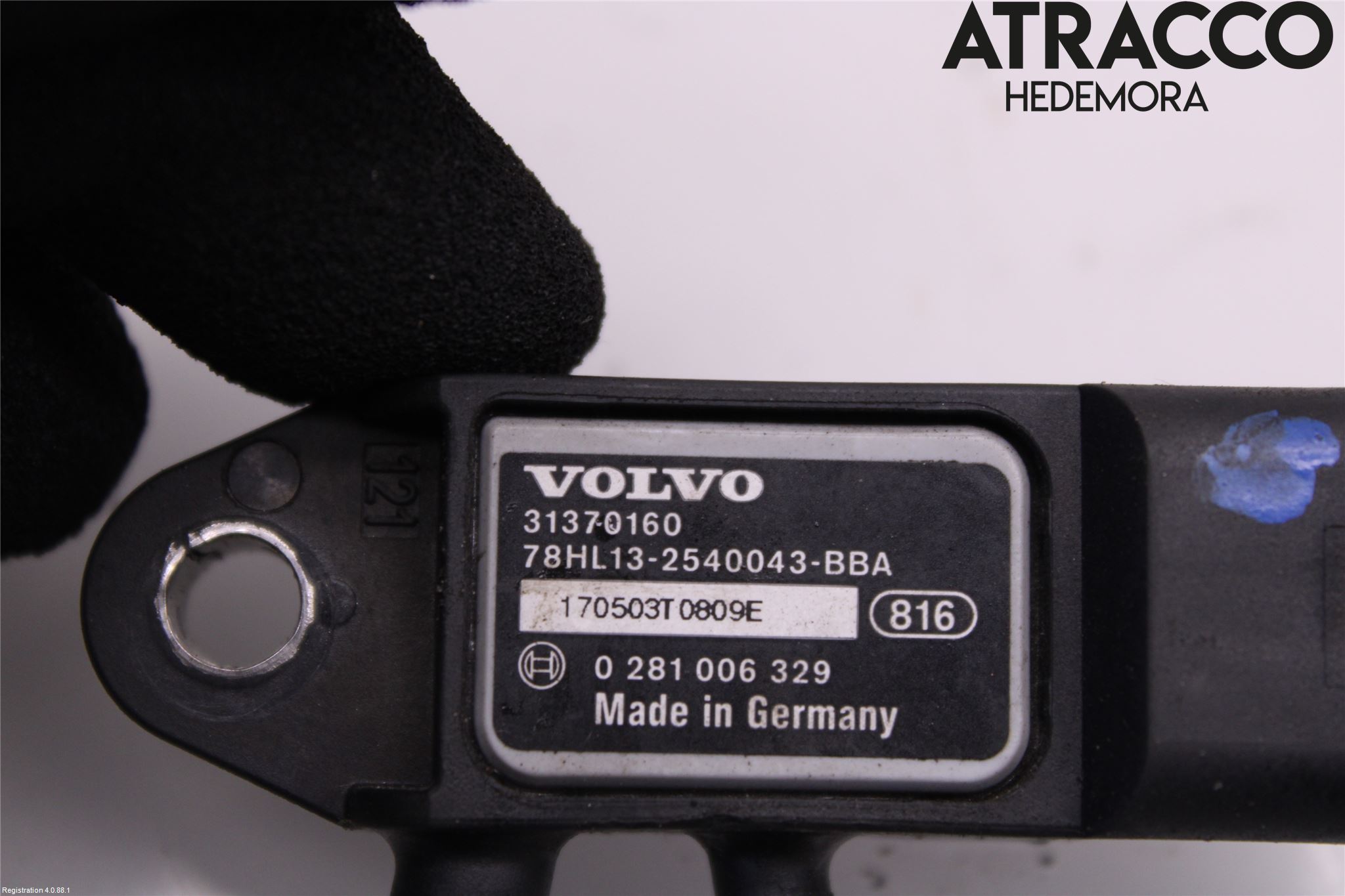 Volvo S90 17->> Givare Temp-Tryck Avgas