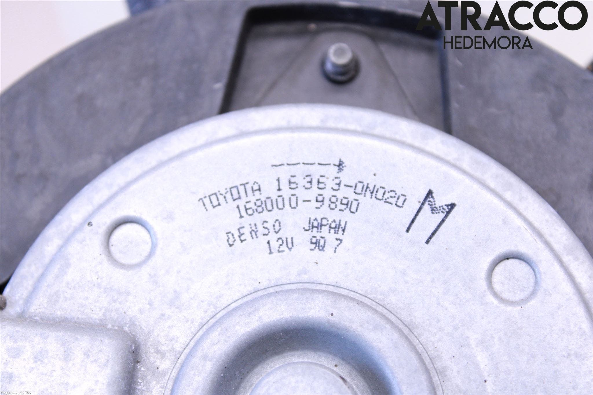 Toyota AURIS 13-19 Kylfläkt El