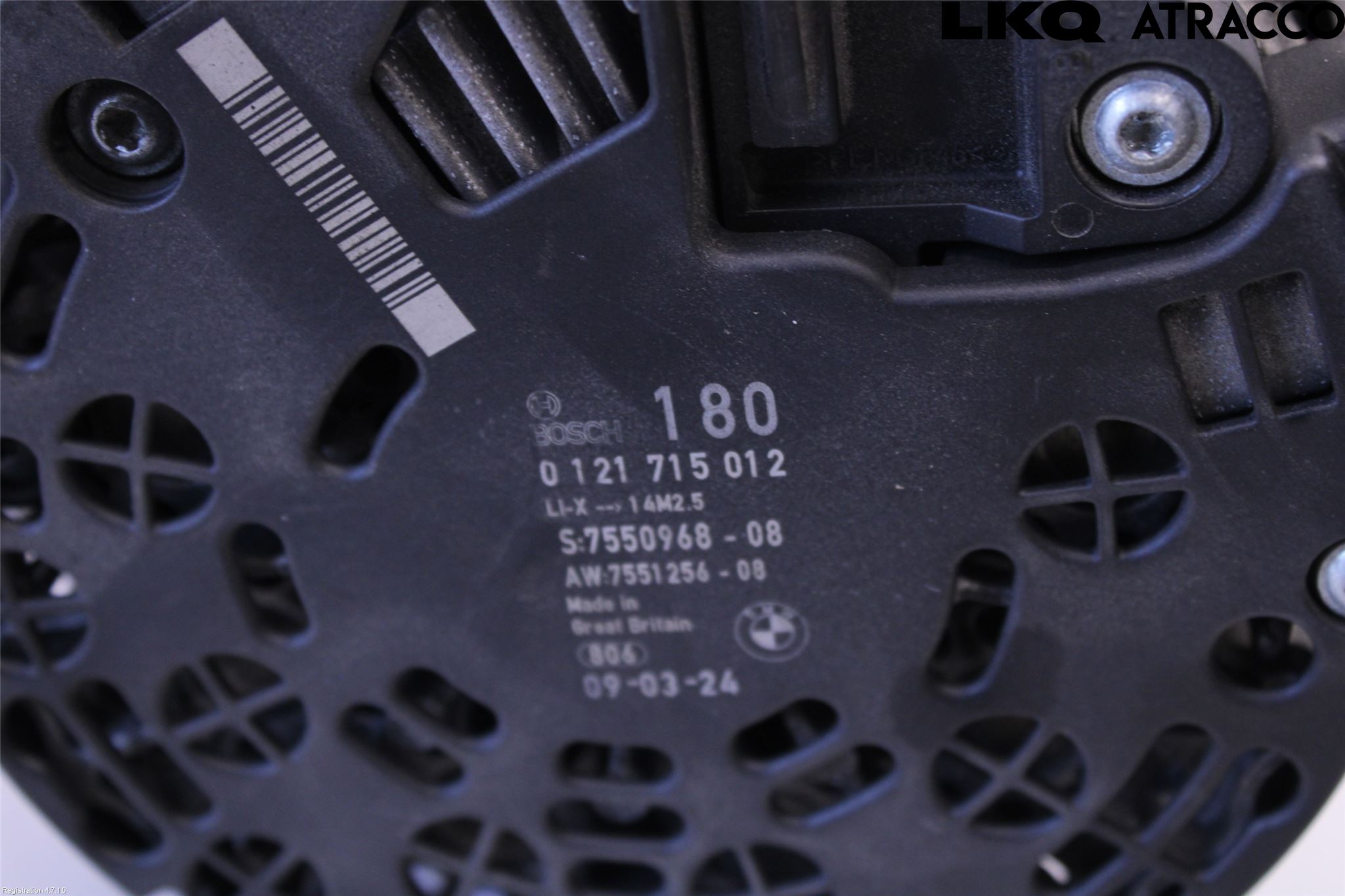 BMW 5 E60/61 Sed/Tou 02-10 Generator