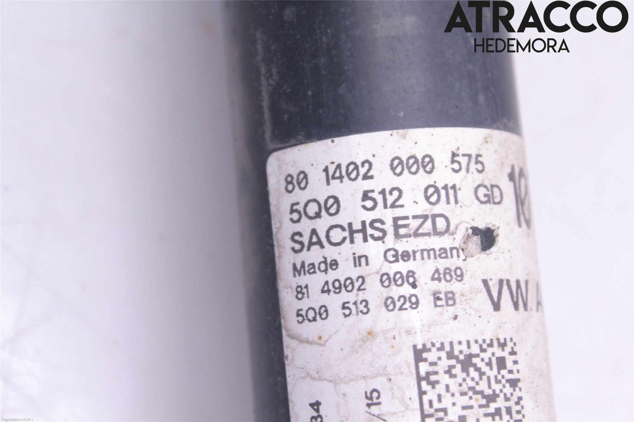 Audi A3/S3 8V 13-20 Stötdämpare Bak