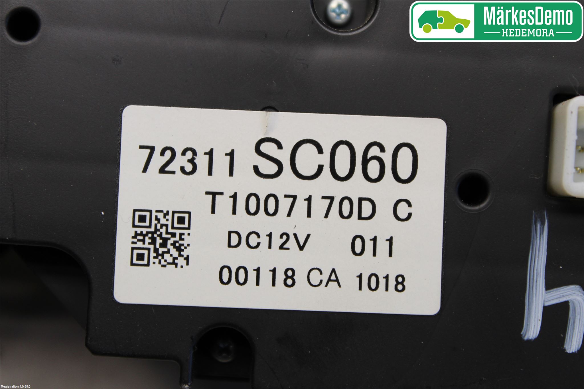 Subaru FORESTER SH  08-13 Ac Styrenhet Ac Manöveren