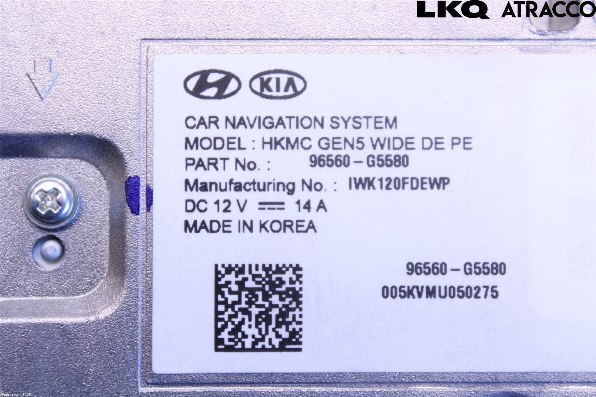 Kia NIRO (DE) 17-22 Gps Navigator