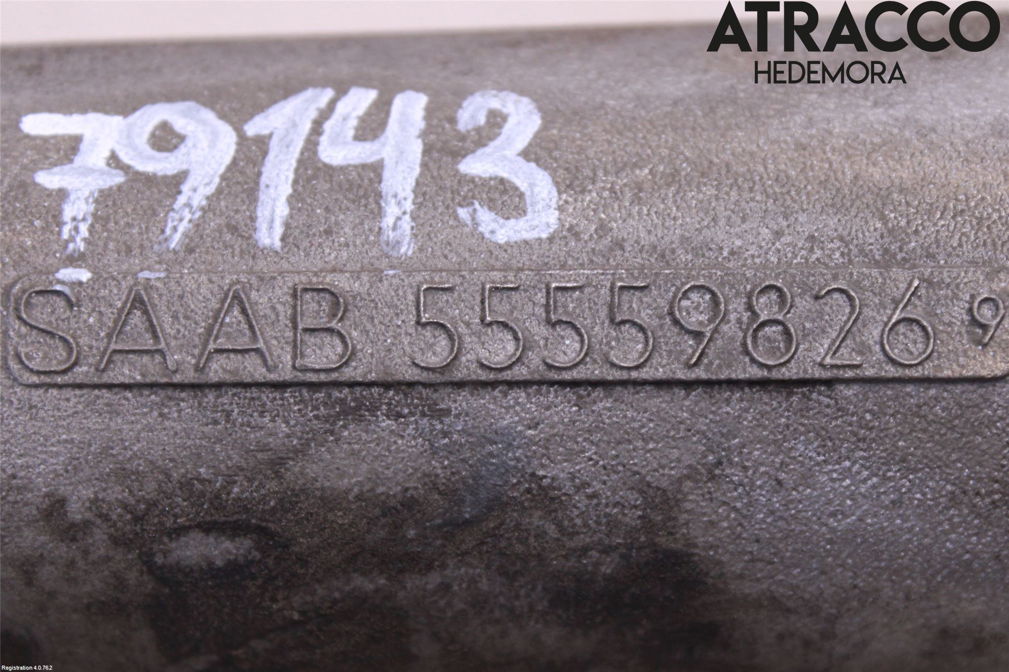 Saab 9-5     06-10 Laddluft-Intercoolerrör