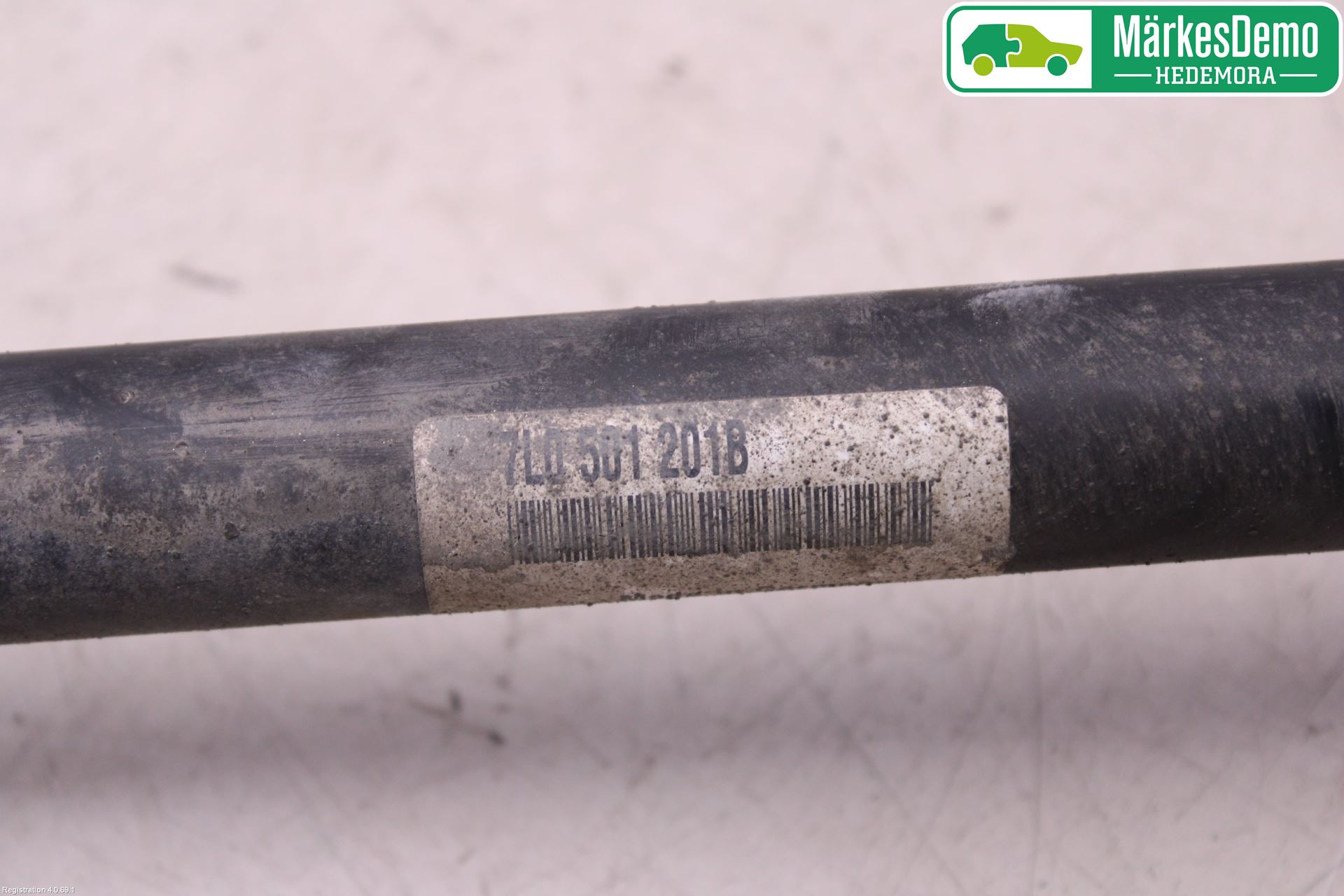 Volkswagen VW TOUAREG 7L 03-10 Drivaxel Bak Höger