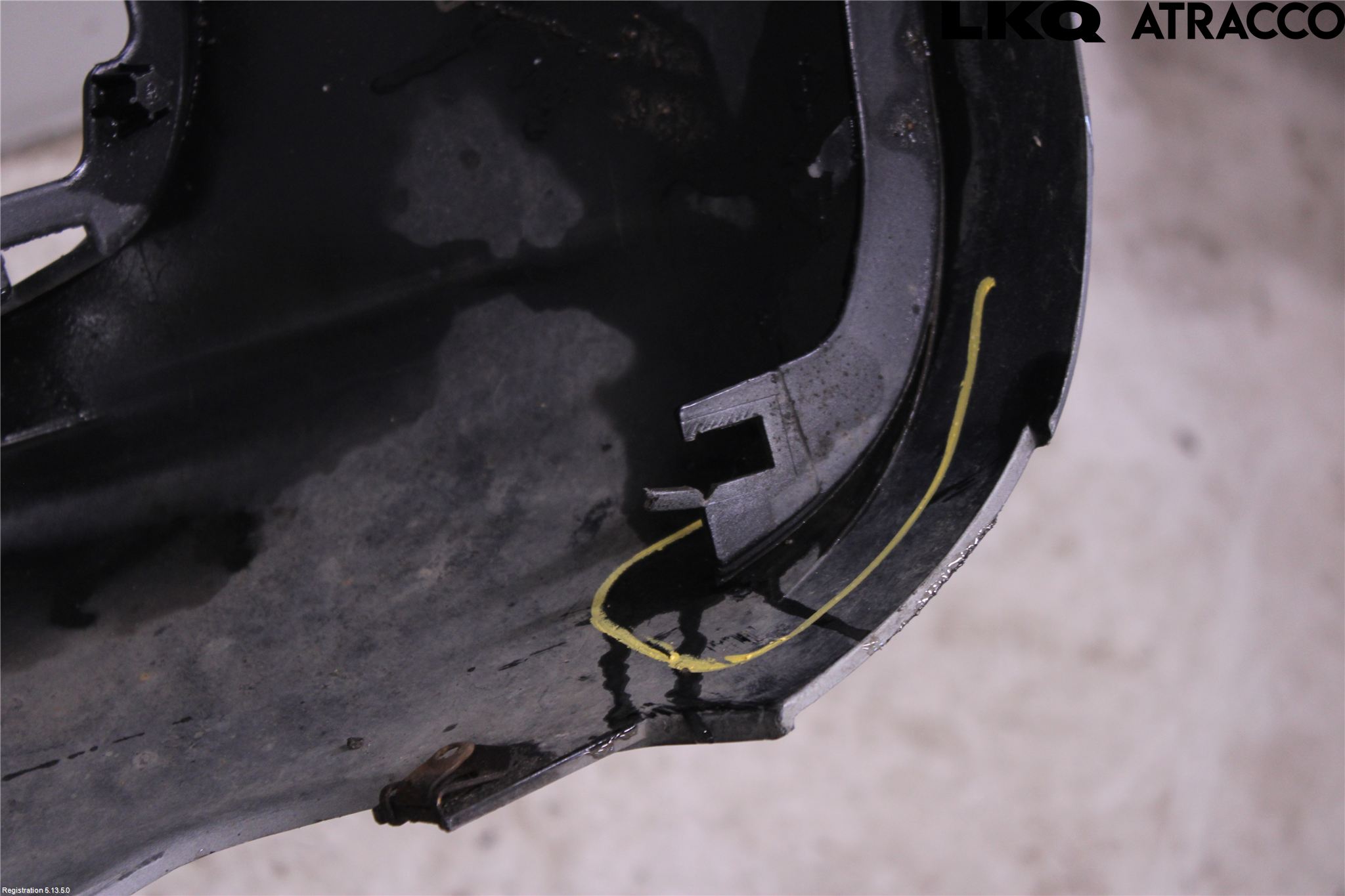 Audi A5 07-16 Stötfångarbeklädnad Fram