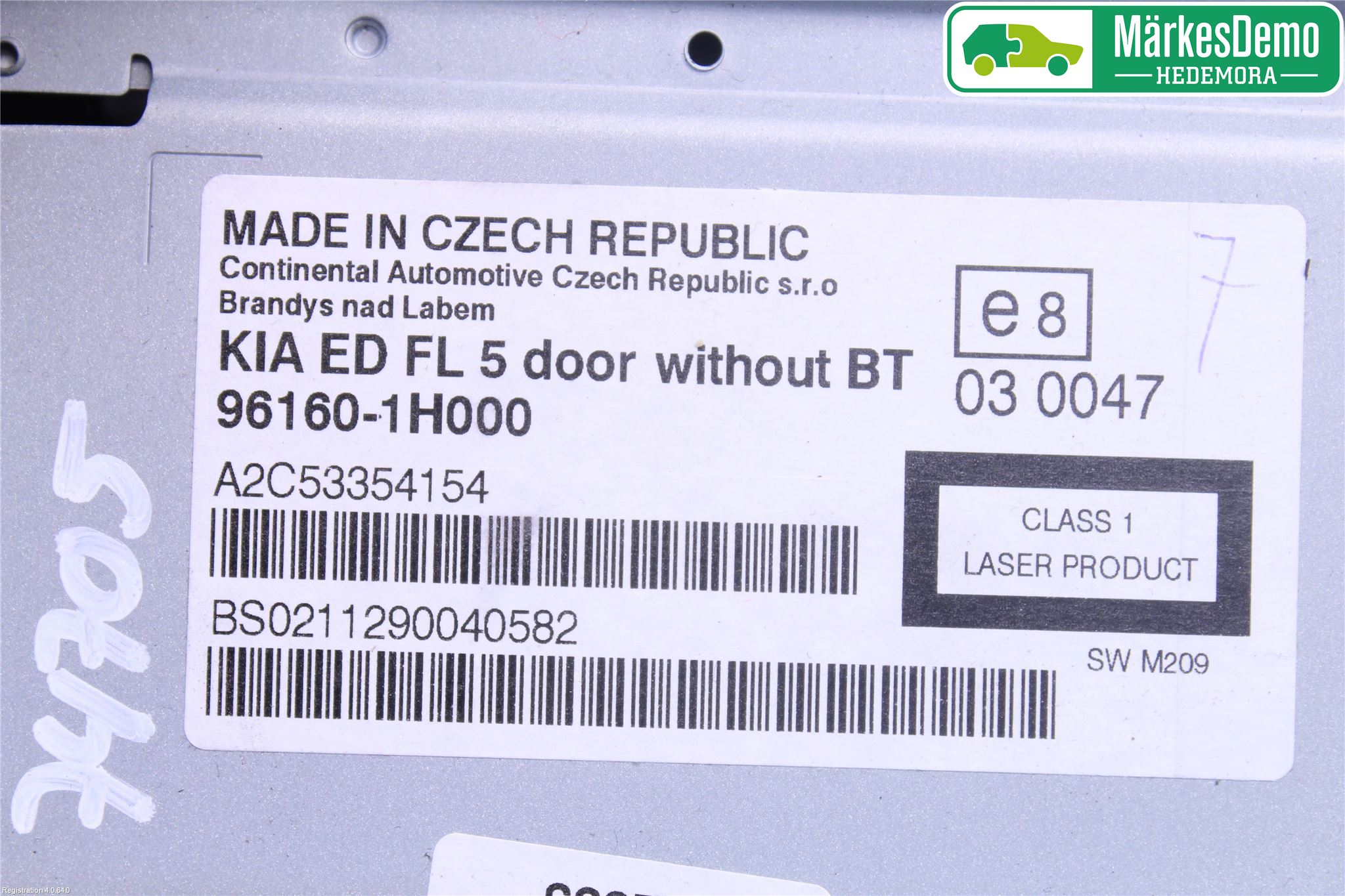 Kia CEED 06-12 Cd Radio - Multimediapanel