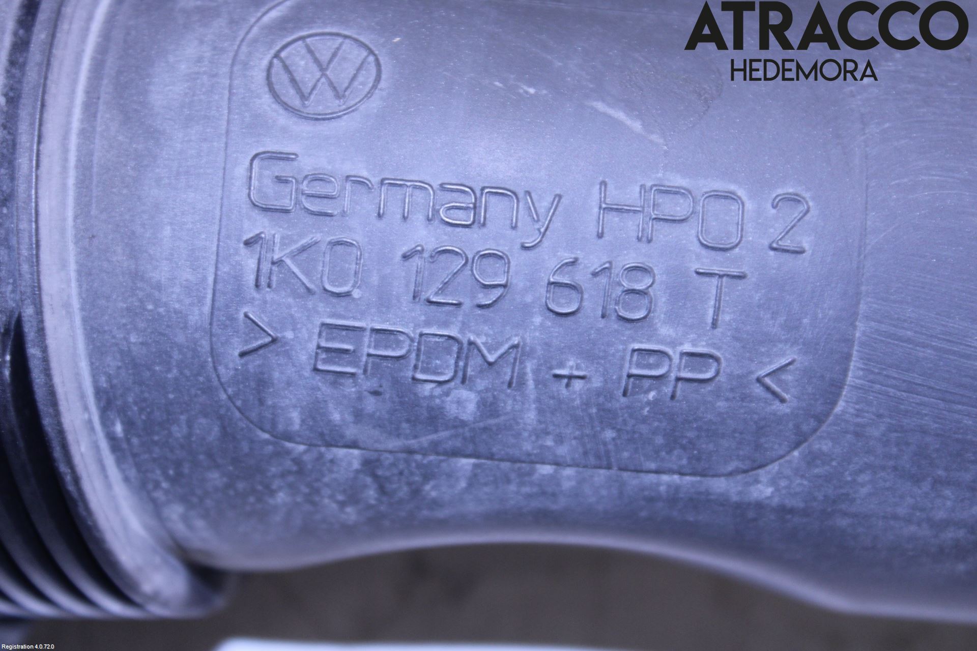 Volkswagen VW CADDY      04-10 Förg-Bälg-Rör Mot Luftr