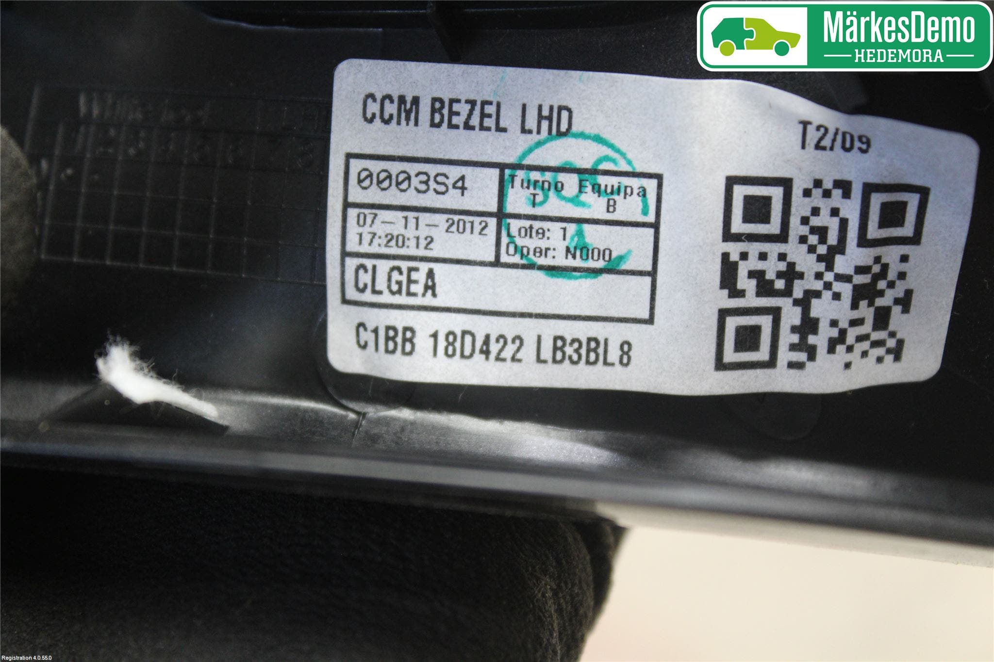 Ford FIESTA 13-17 Instrumentsarg