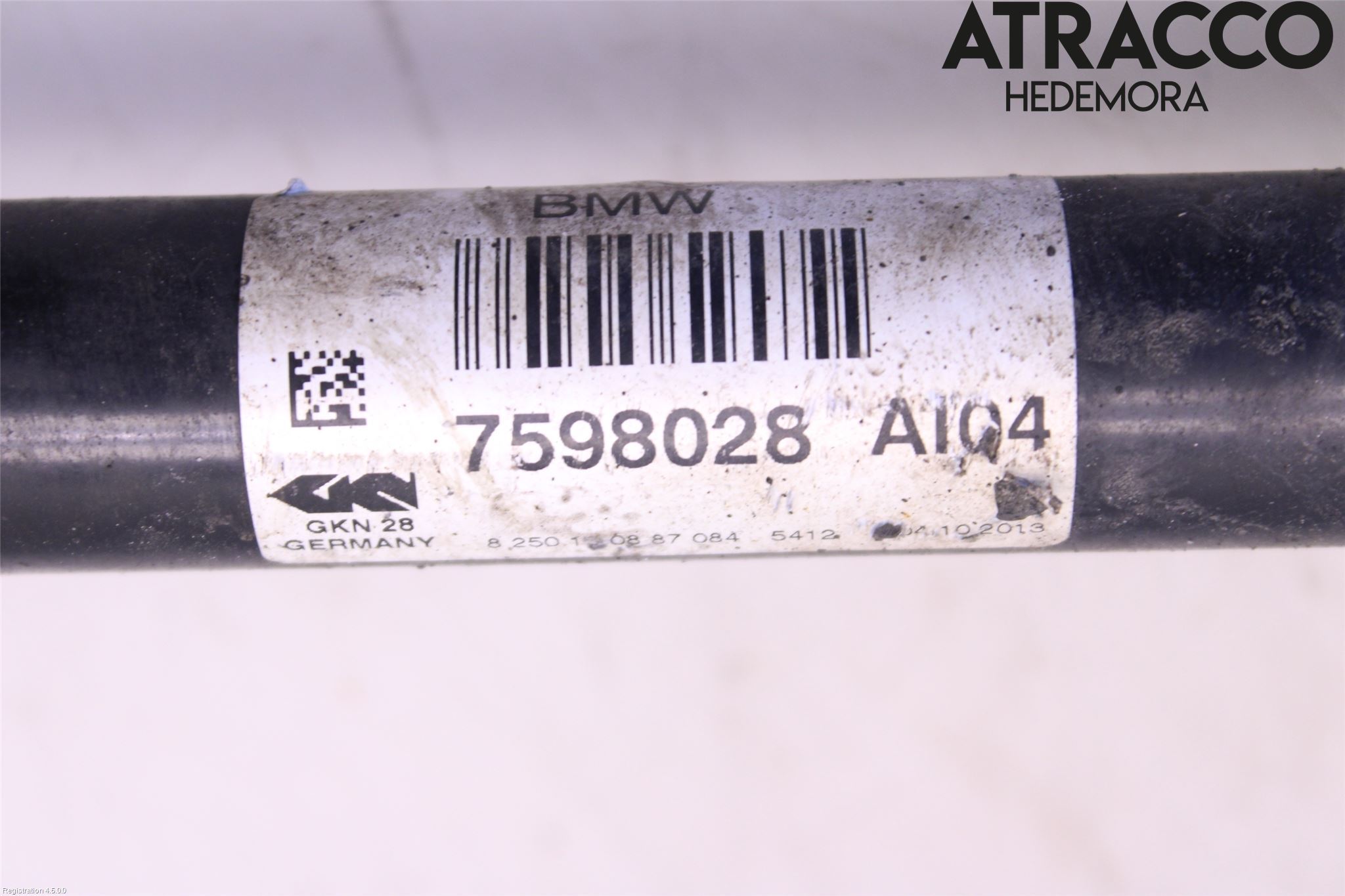 BMW X3 F25 10-17 Drivaxel Fram Höger