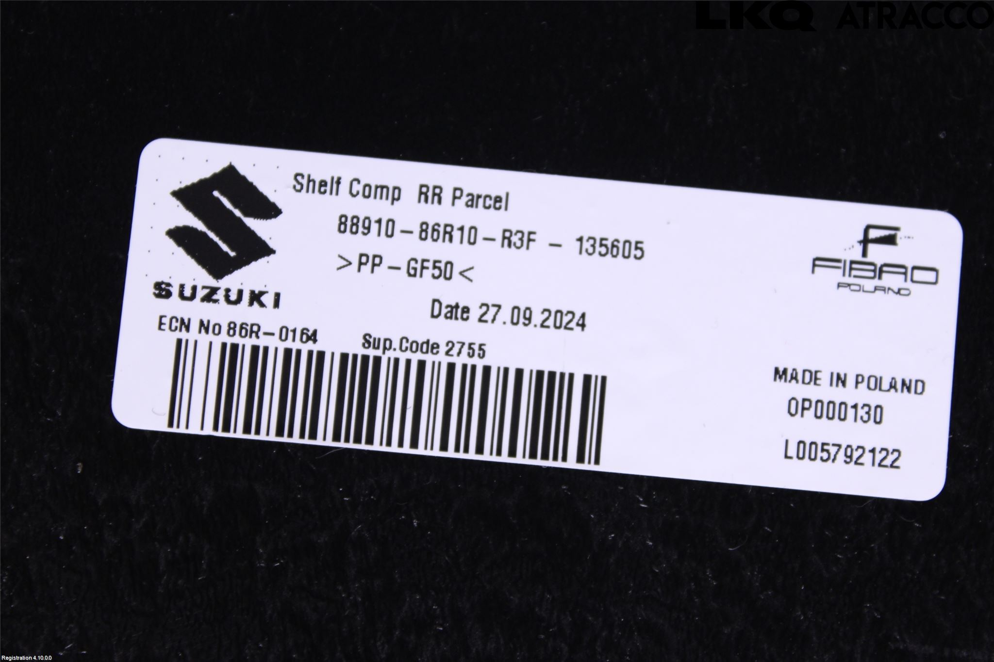 Suzuki VITARA 15- Hatthylla