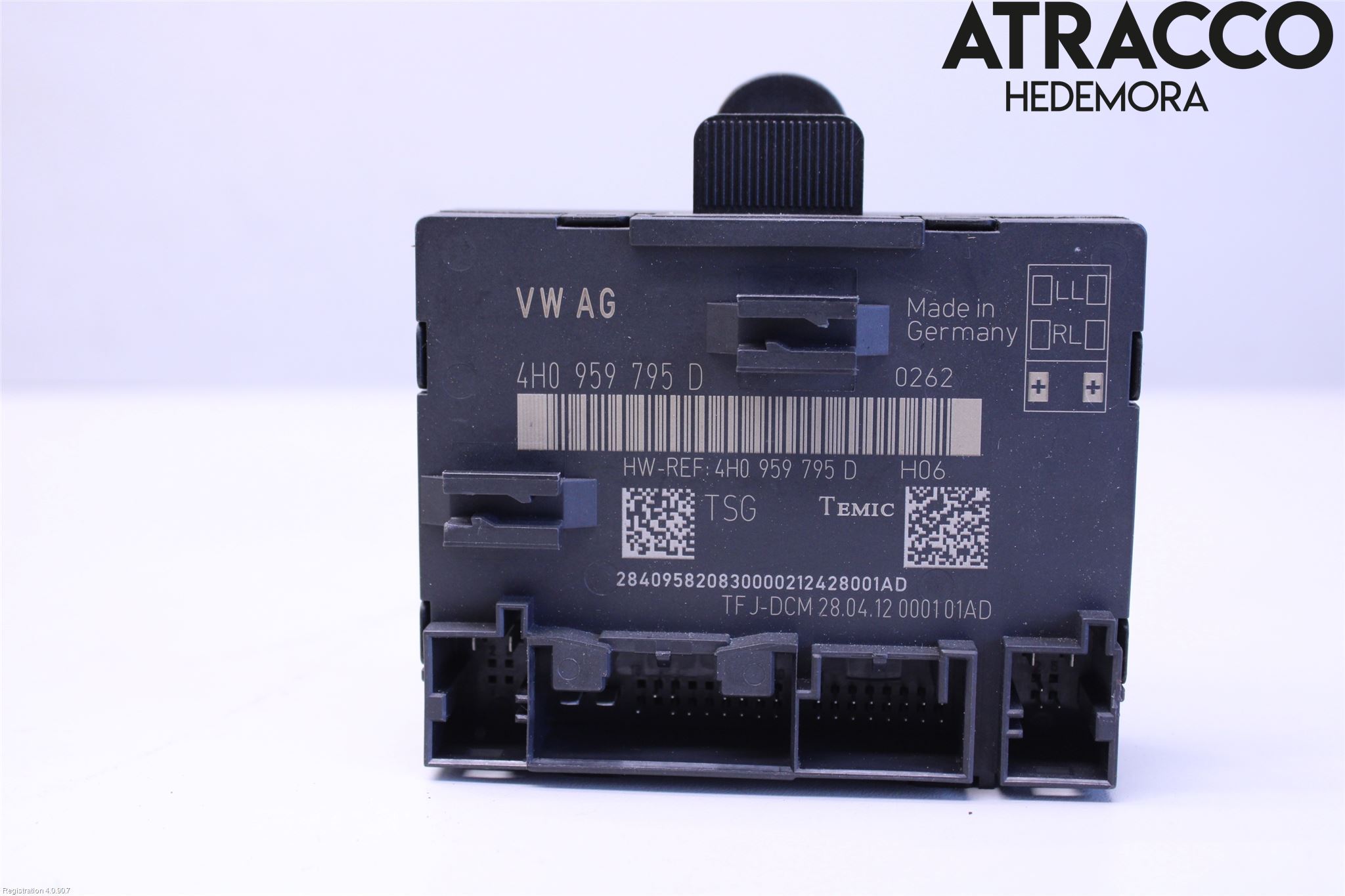 Audi A8/S8 4H 10-17 Styrenhet Dörr