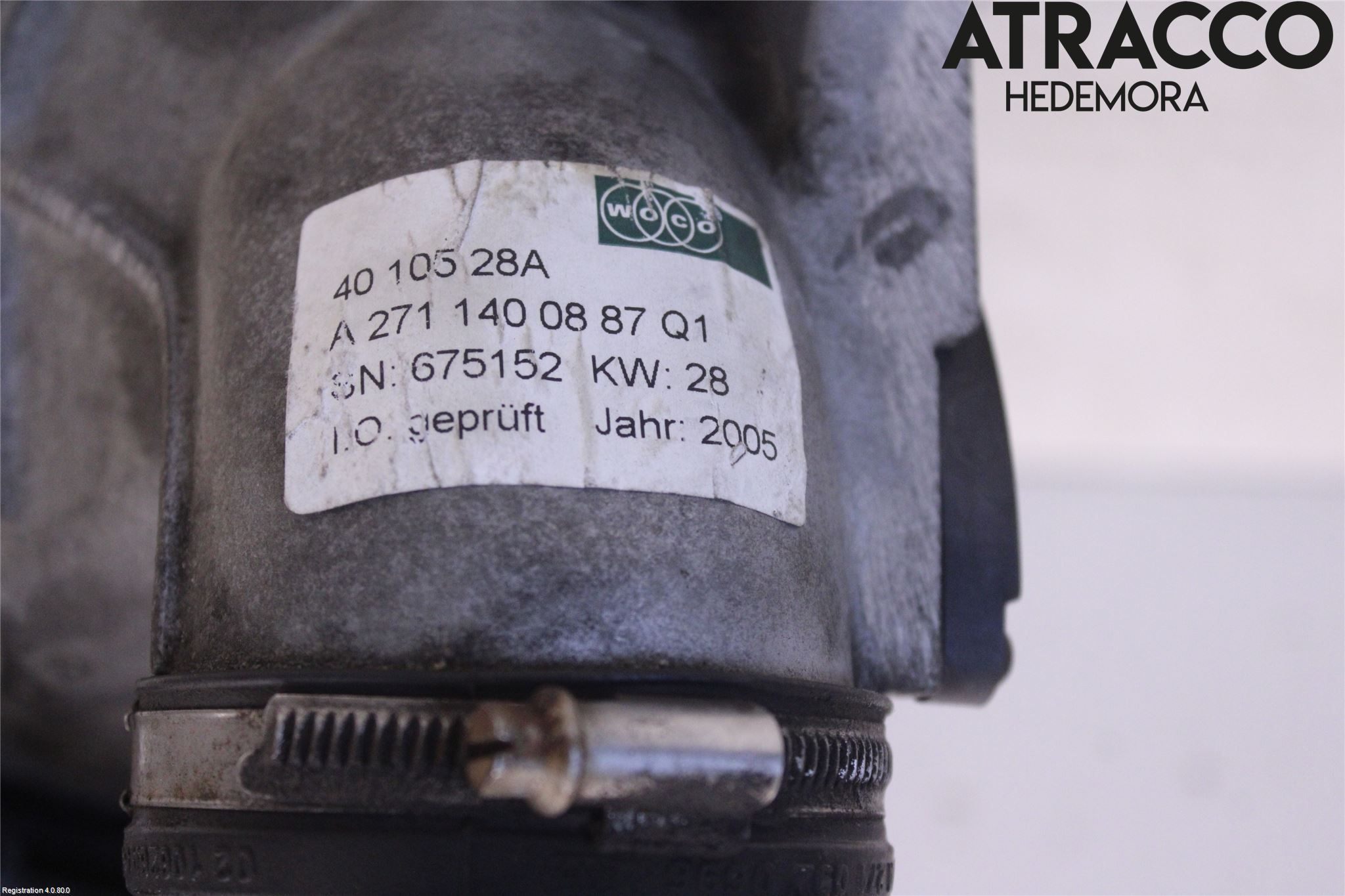 Mercedes-Benz MB E-KLASS (W211) 02-09 Kompressor Remdriven