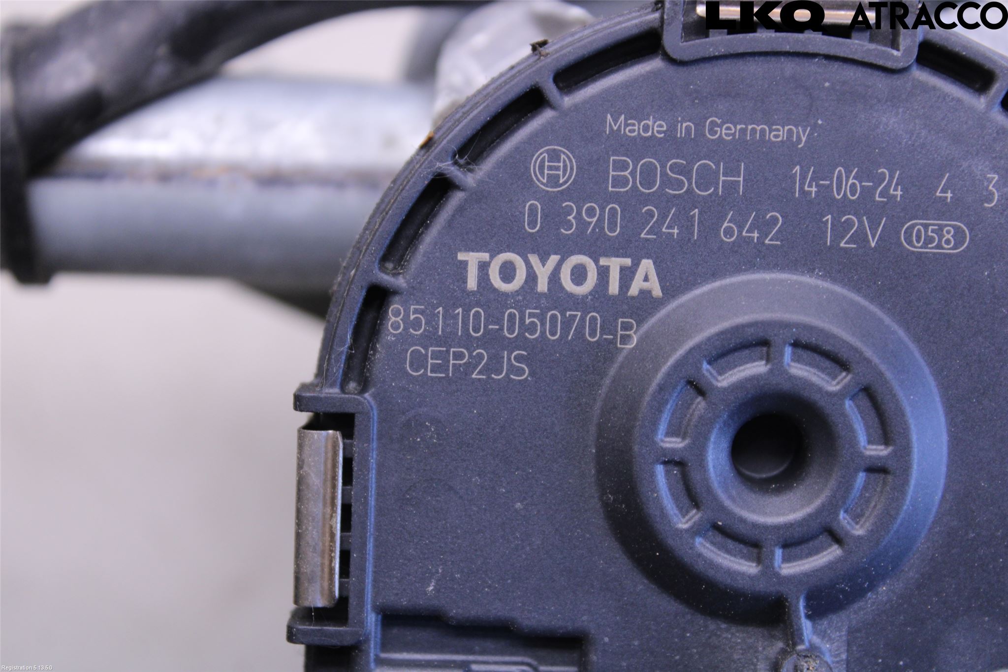 Toyota AVENSIS 09-15 Torkarmotor Vindruta