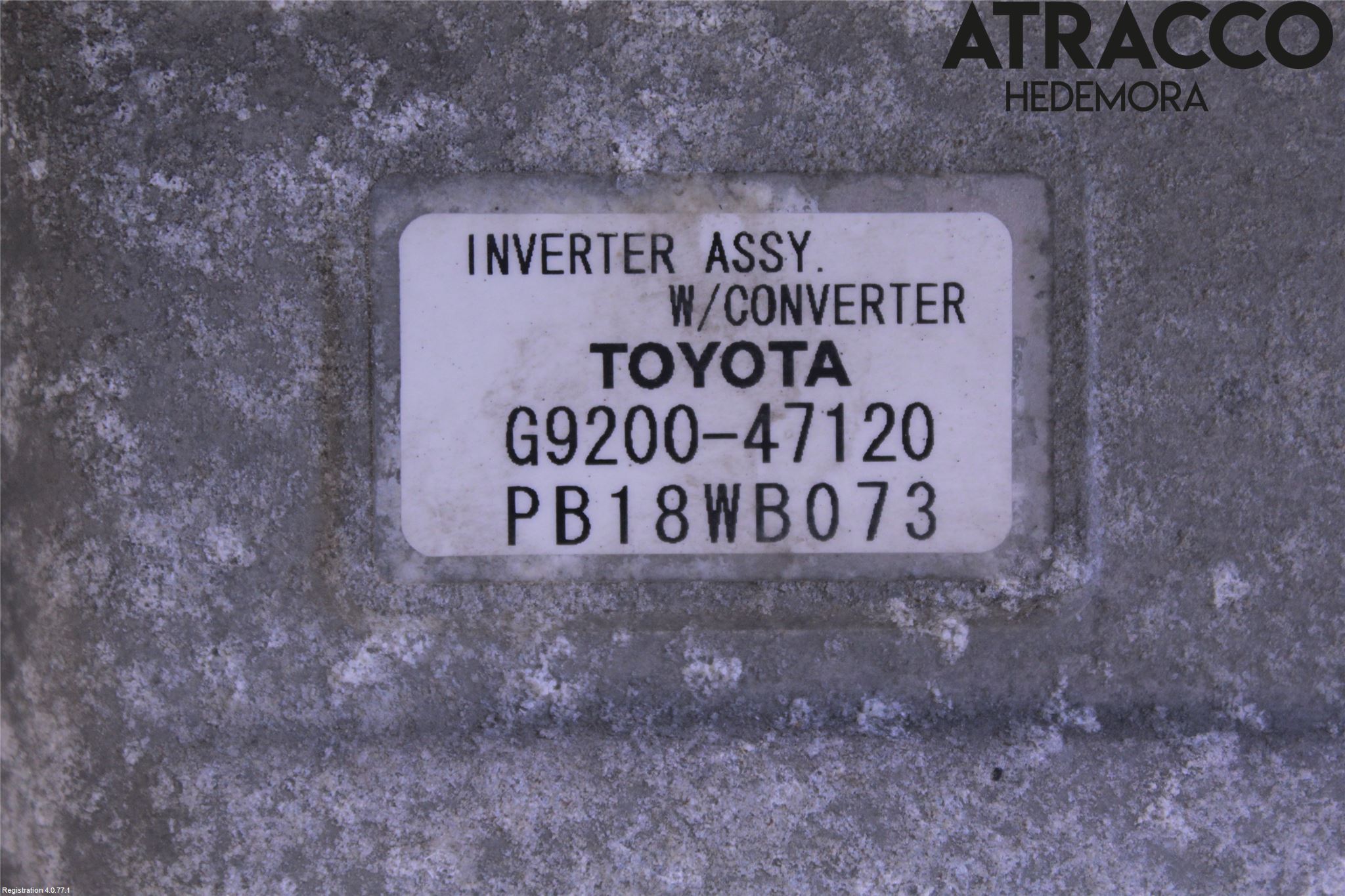 Toyota PRIUS NWH20 04-08 Hybridconverter