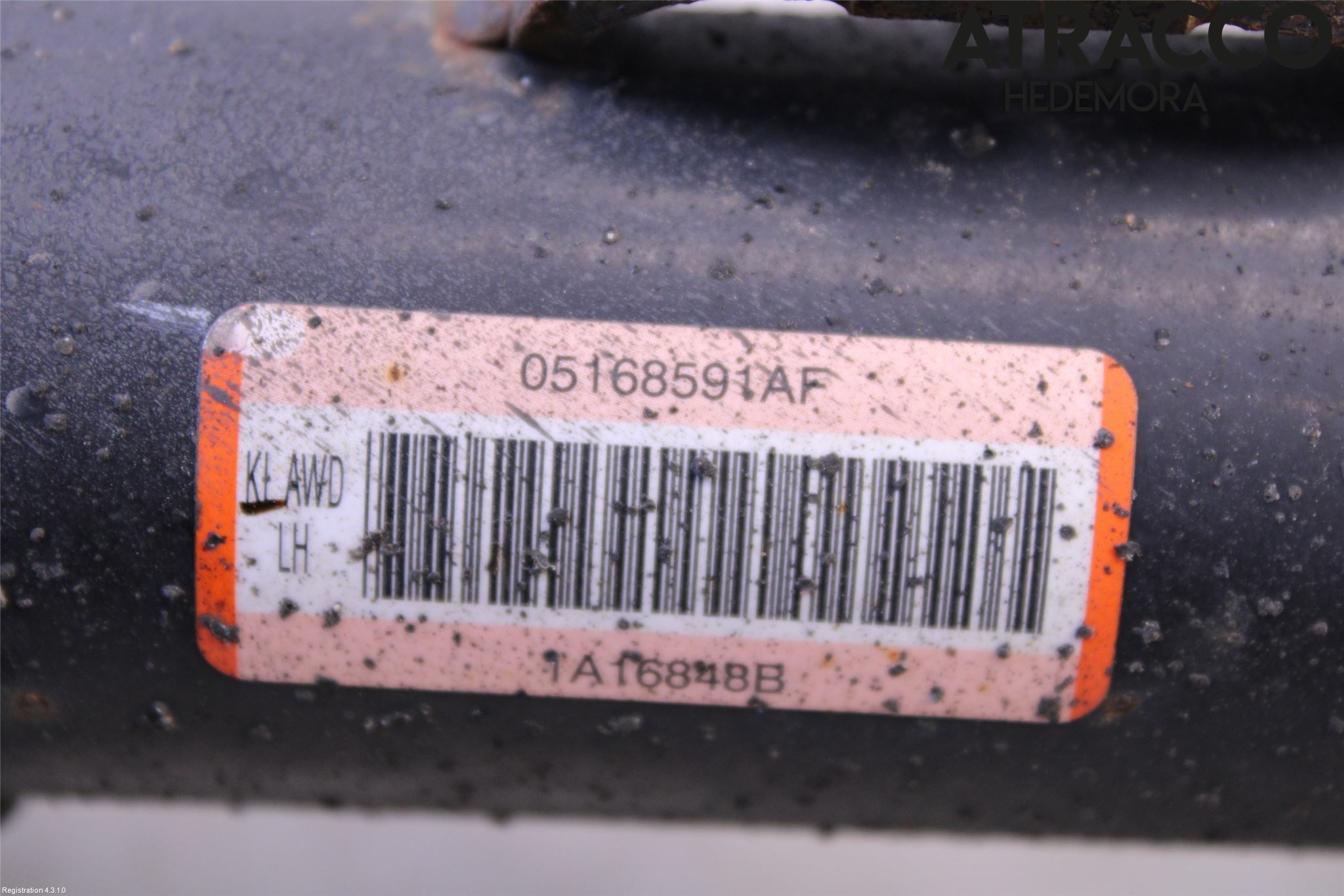 Jeep COMPASS Fjäderben Fram Vänster