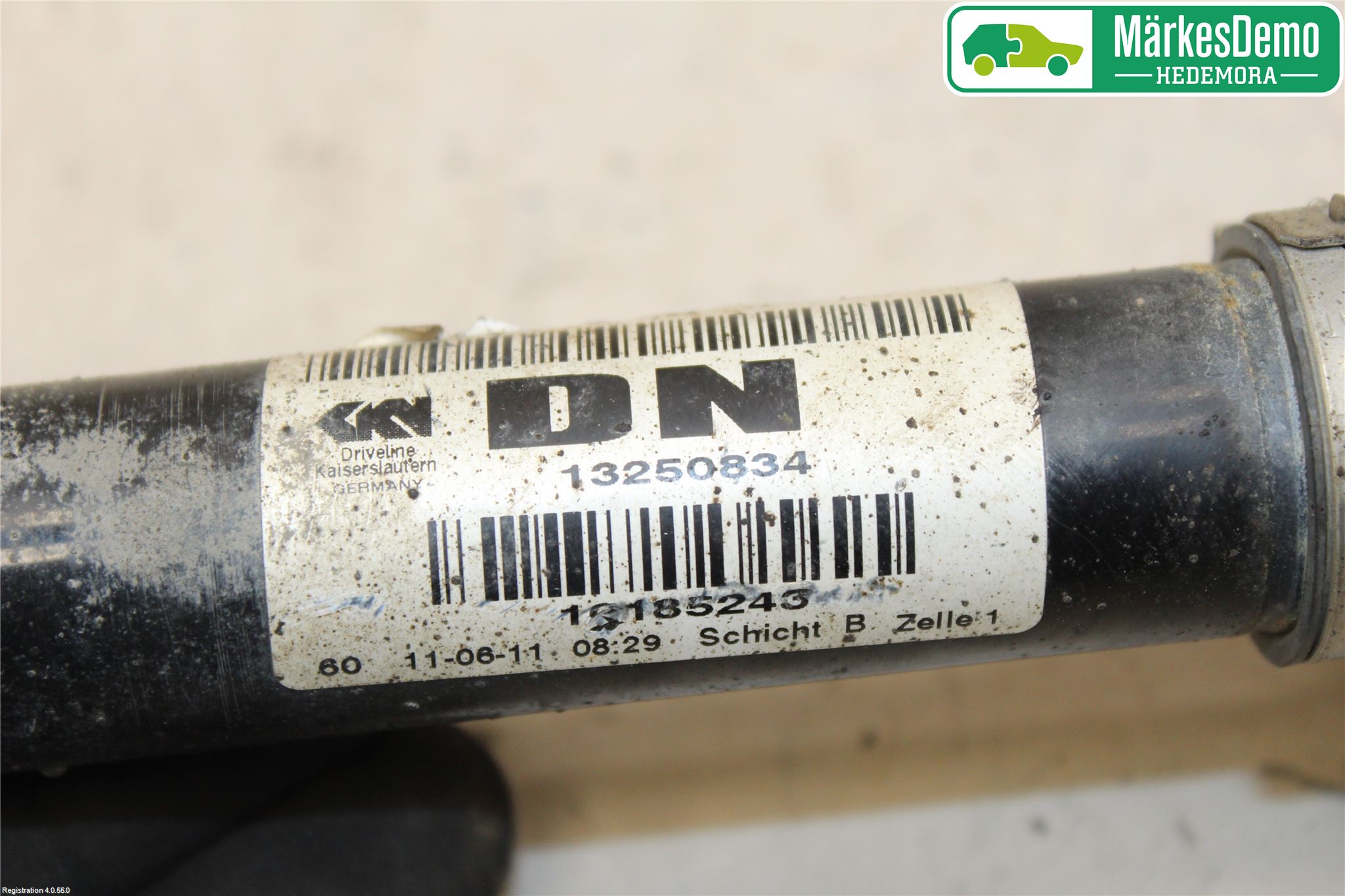 Opel ASTRA J 10-15 Drivaxel Fram Vänster