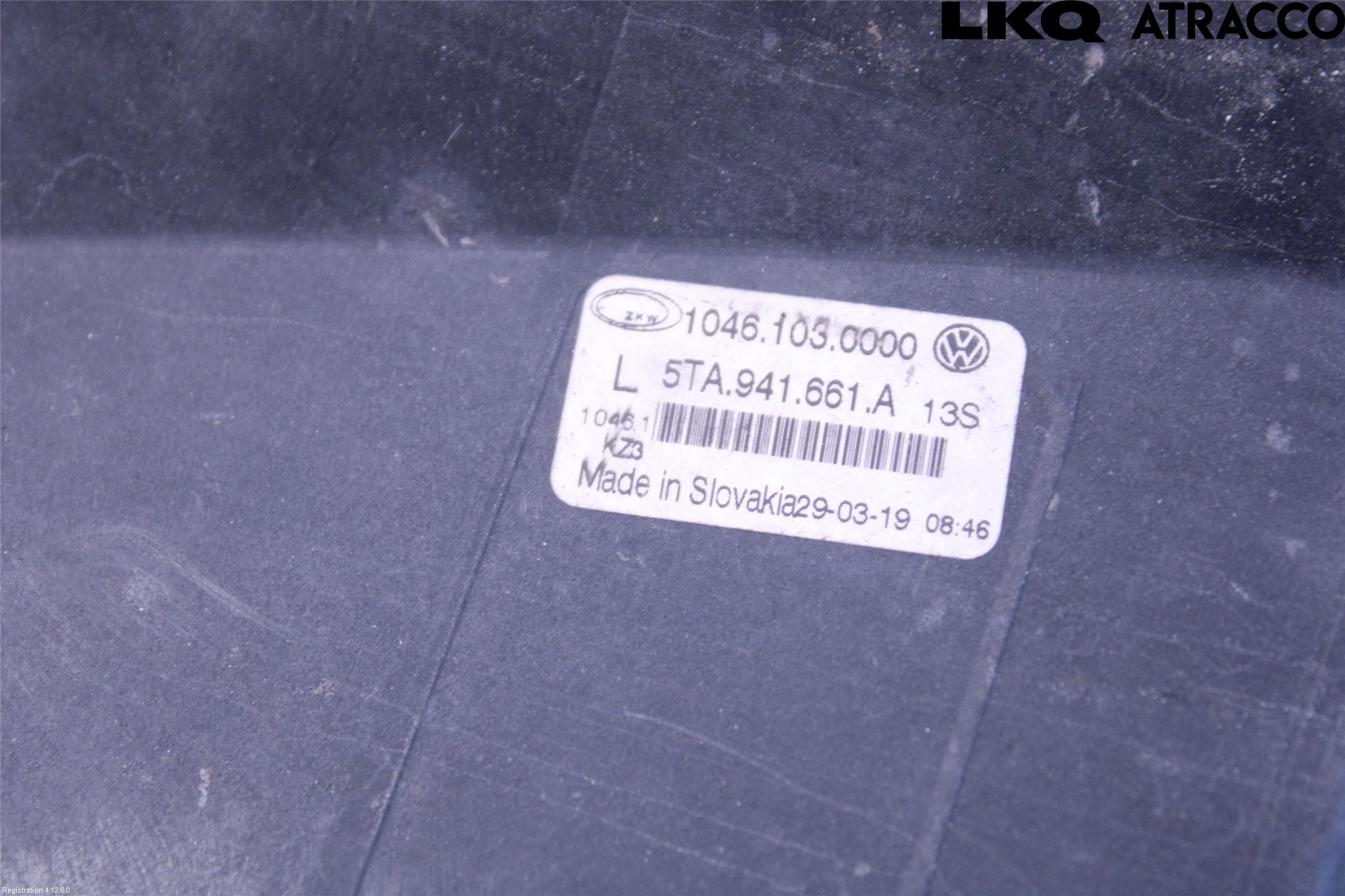 Volkswagen VW TOURAN 16- Dimljus-Varselljus Fram