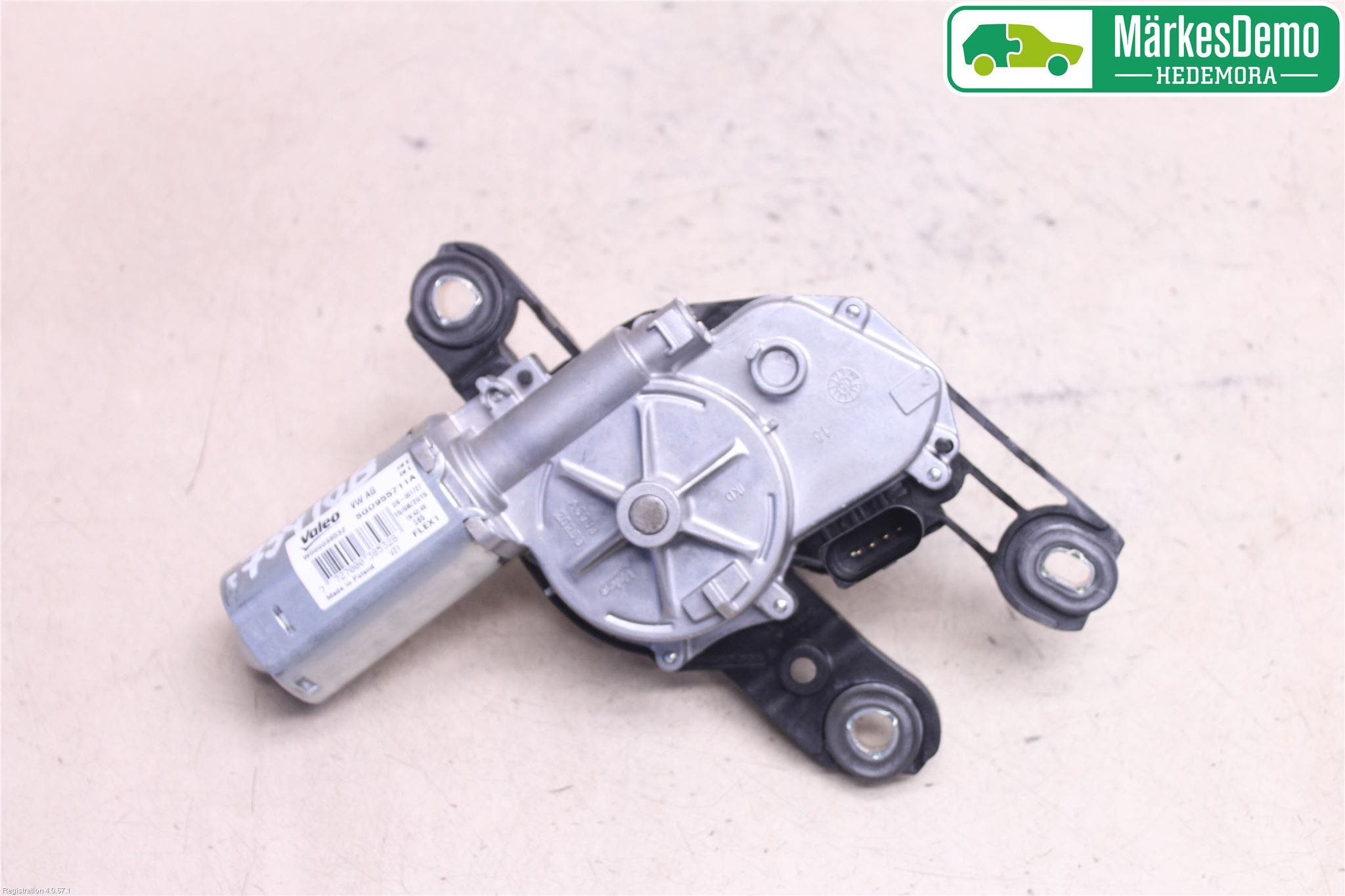 Volkswagen VW GOLF / E-GOLF VII 13-20 Torkarmotor Baklucka