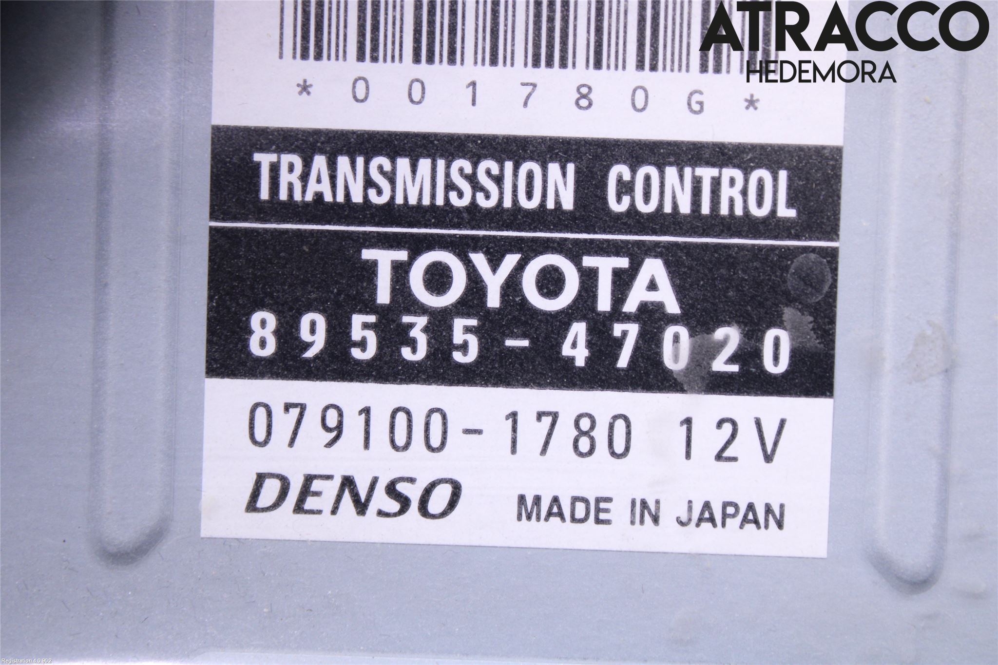 Toyota PRIUS NWH20 04-08 Styrenhet Växellåda