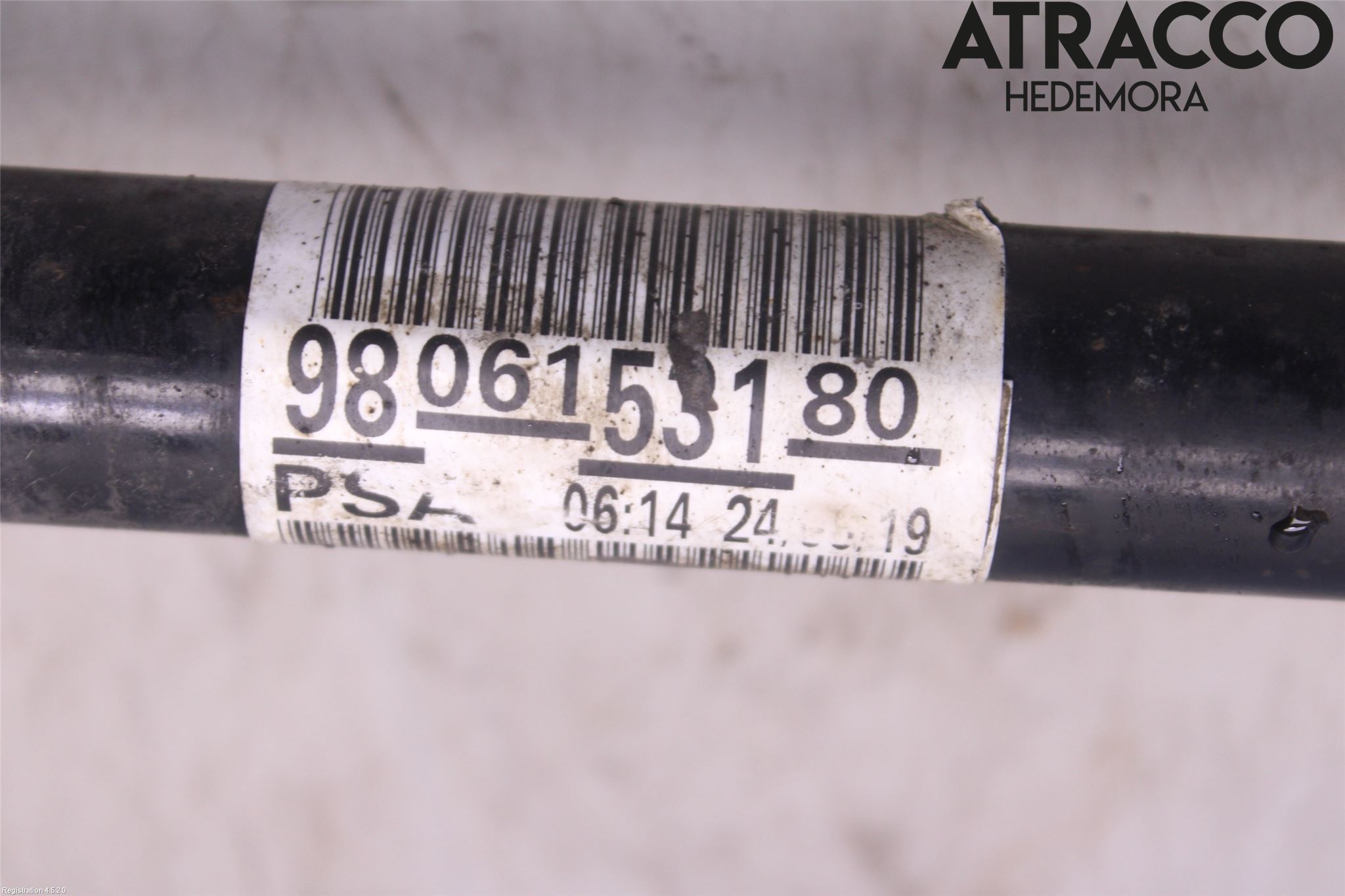 Citroen JUMPY/E-JUMPY 16- Drivaxel Fram Höger