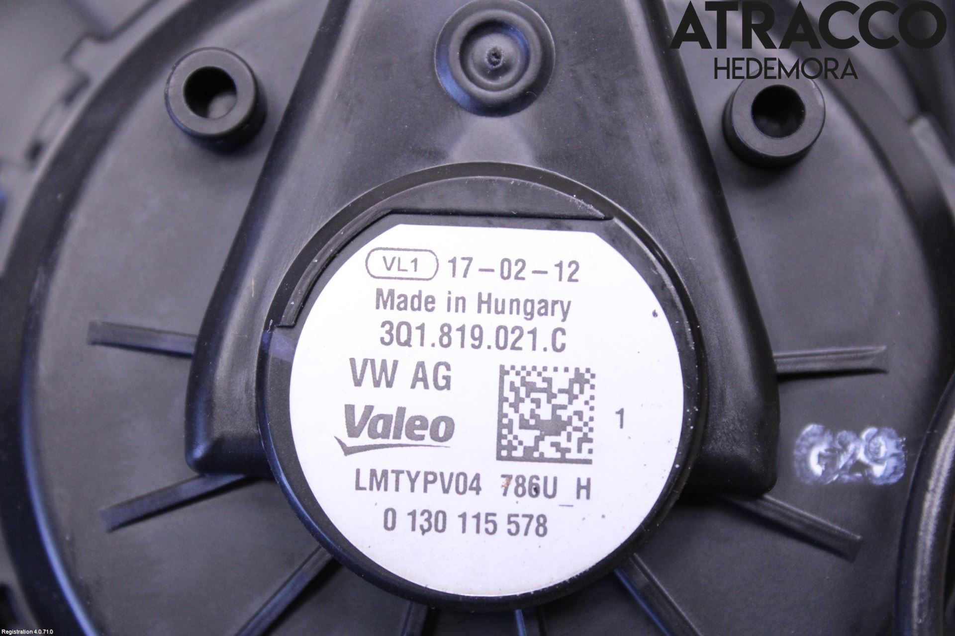 Volkswagen VW TIGUAN 16-24 Ac Värmefläkt