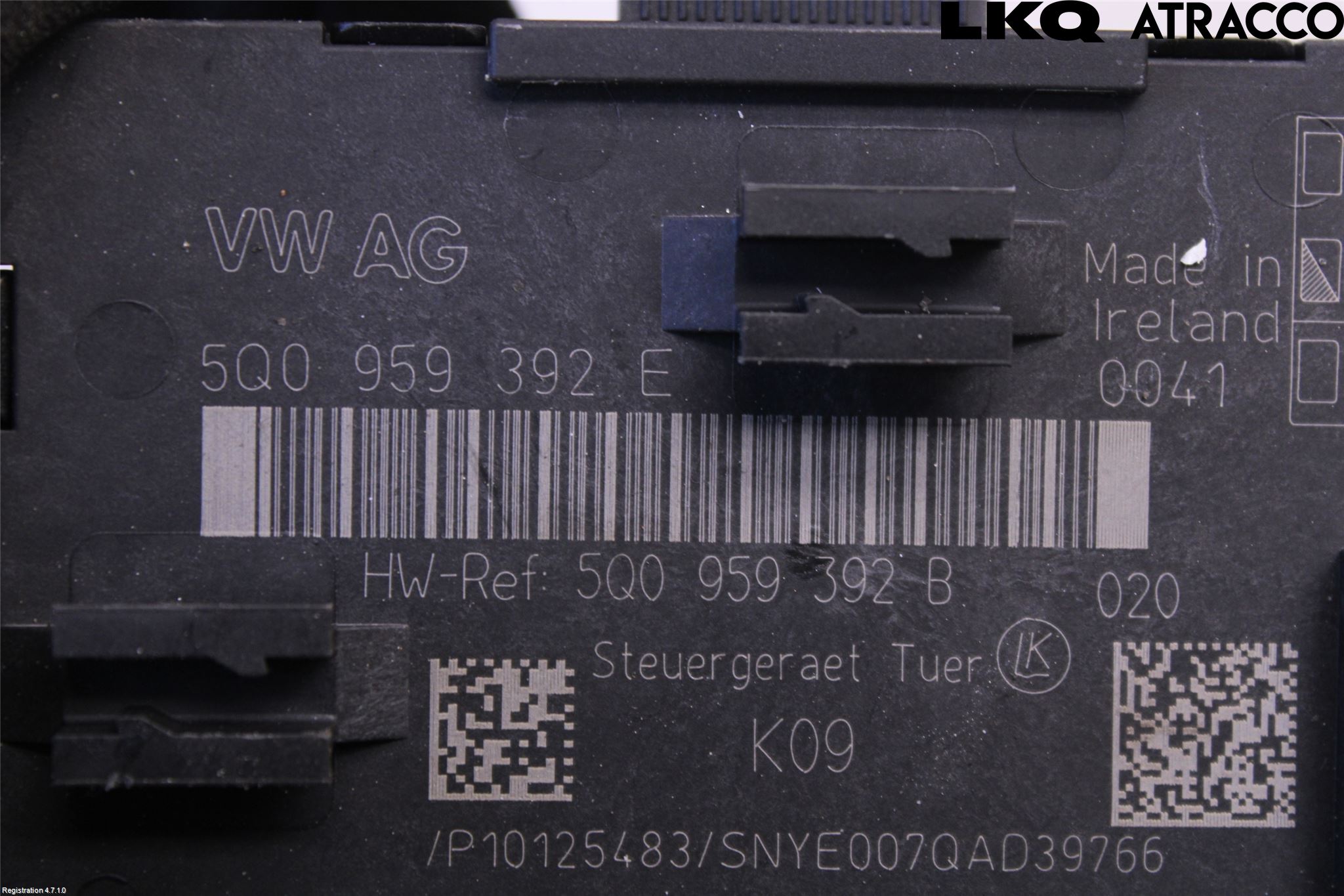 Volkswagen VW TOURAN 16- Styrenhet Dörr