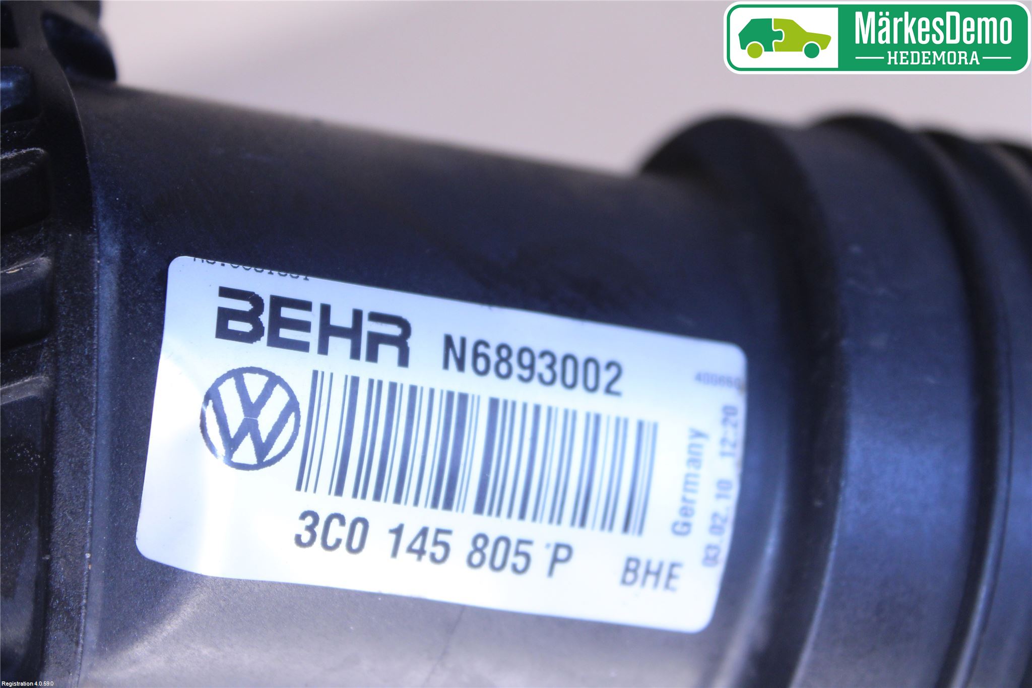 Volkswagen VW PASSAT 05-11 Laddluft-Intercooler Kyl