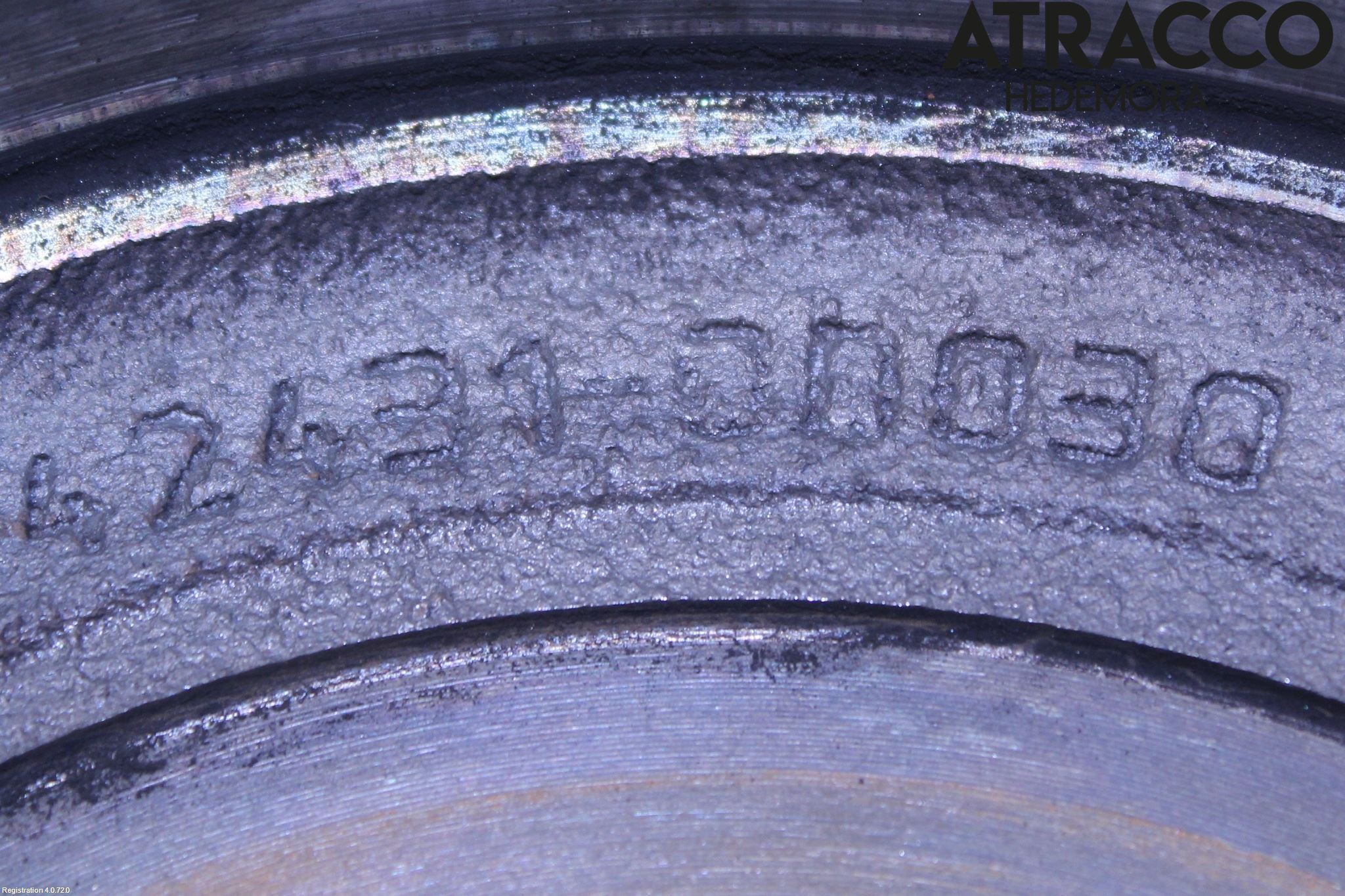 Toyota YARIS XP130 15-20 Bromstrumma Bak