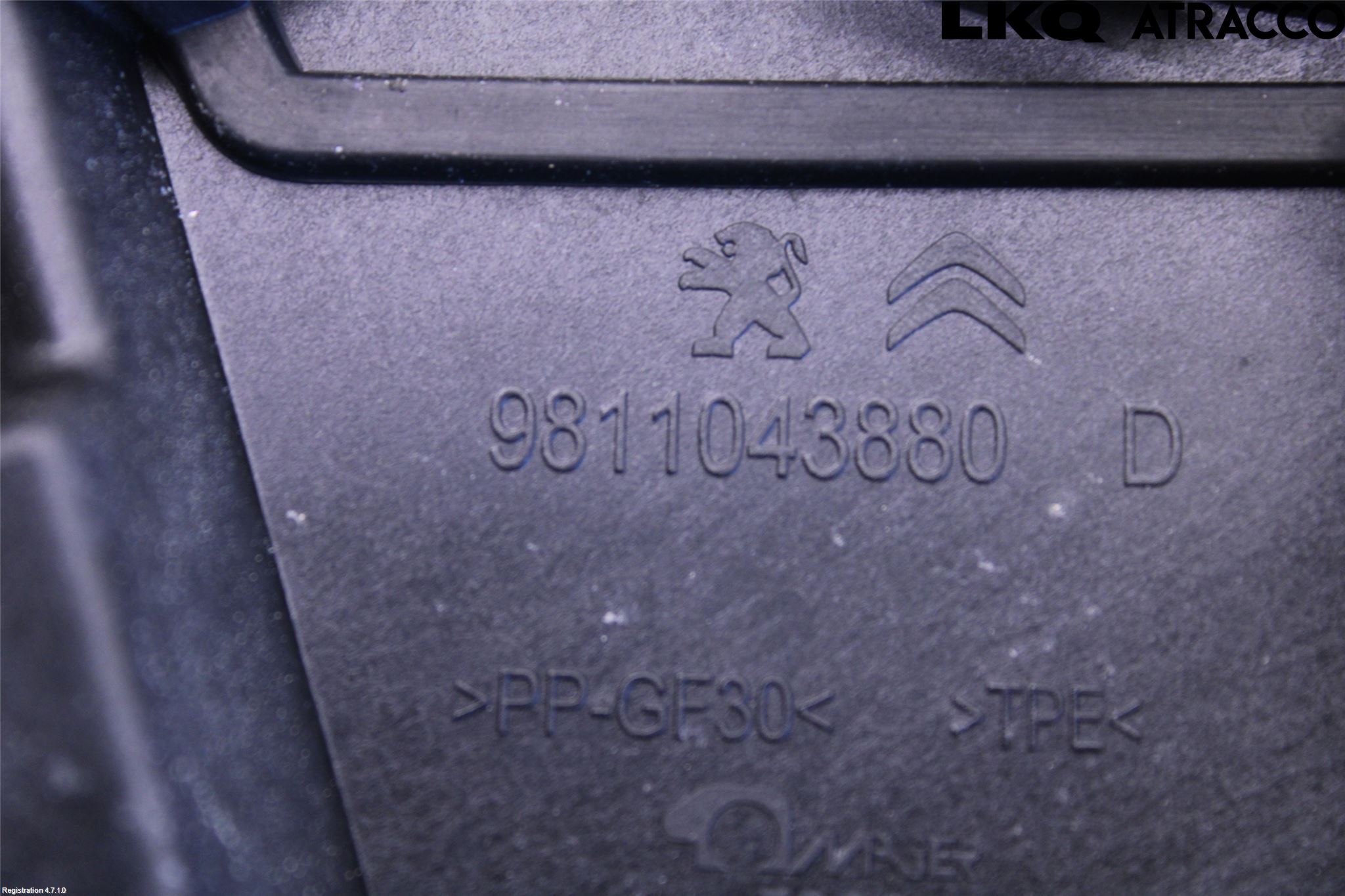 Peugeot 3008 17-24 Bakruta - Dekorlist