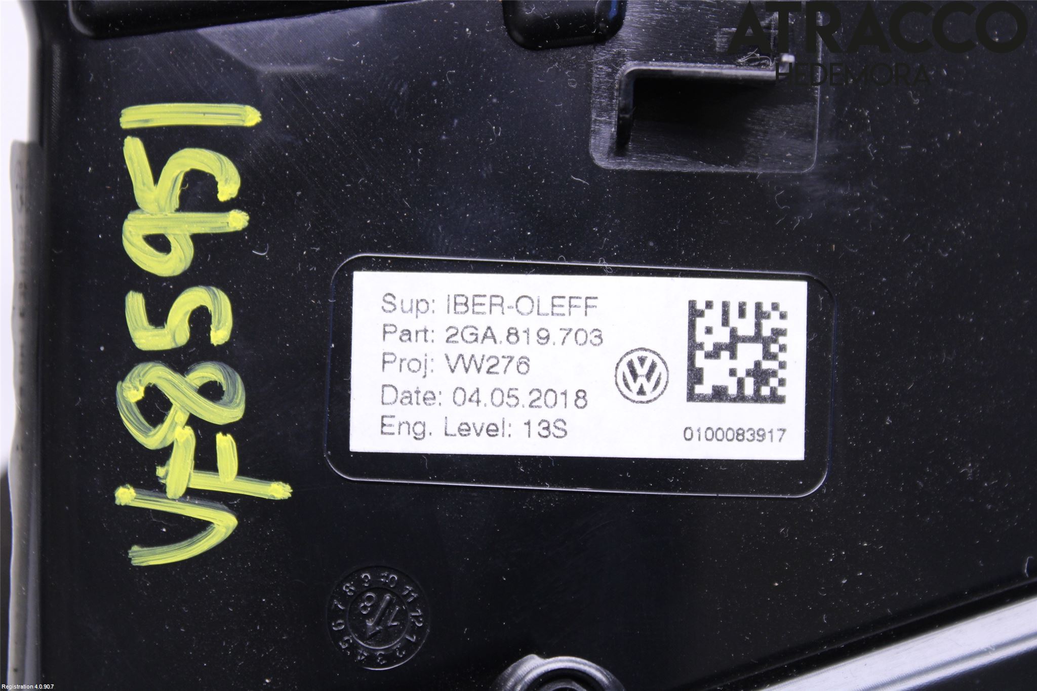 Volkswagen VW T-ROC 18- Defrosterkanal-Munstycke