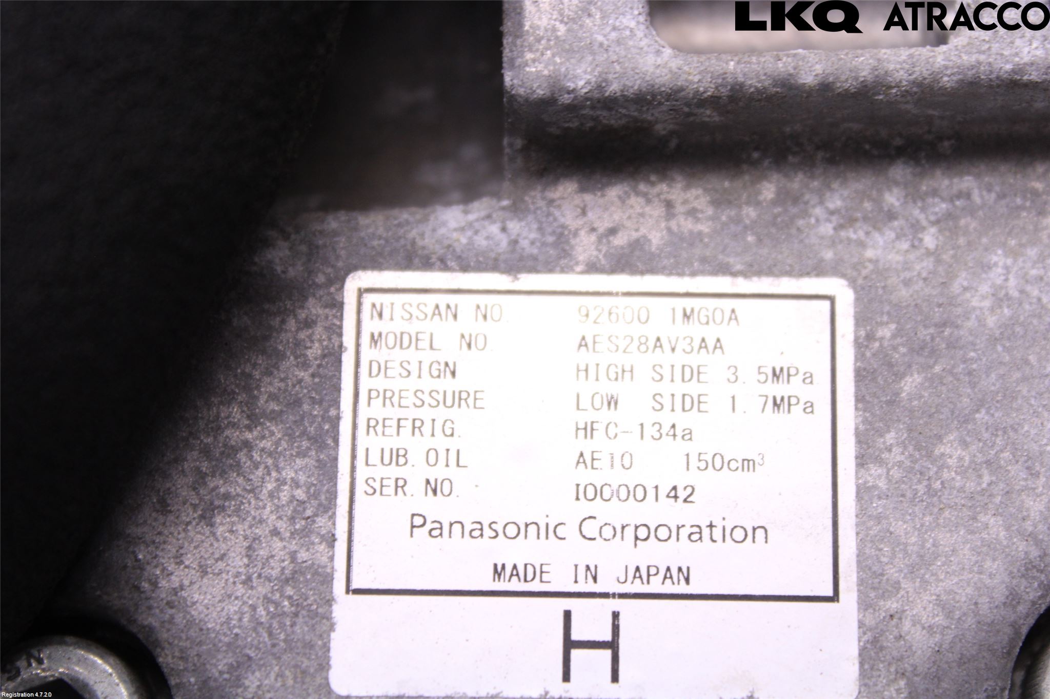 Nissan LEAF 11-17 Ac Kompressor