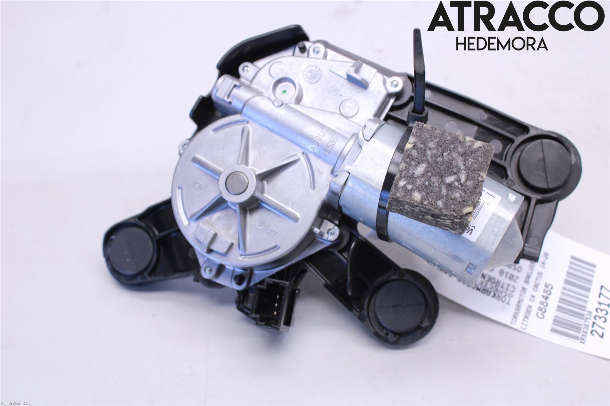 Citroen C4 CACTUS 14-20 Torkarmotor Baklucka