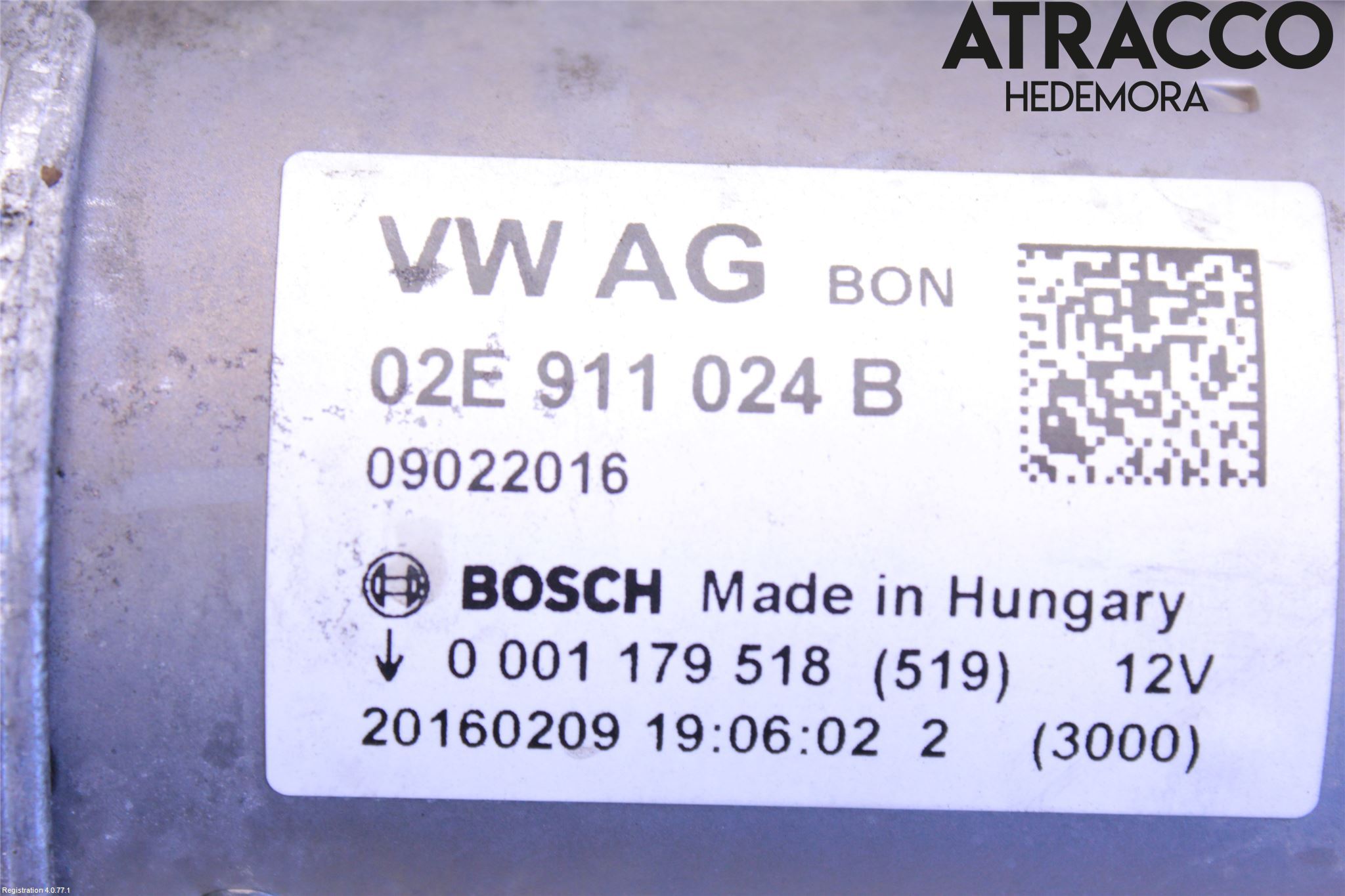 Volkswagen VW SHARAN 11- Startmotor