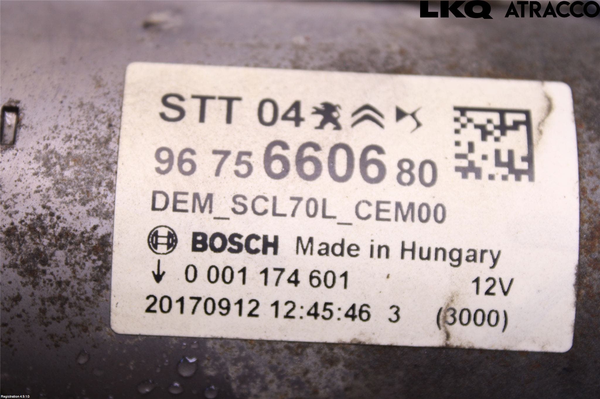 Citroen JUMPY/E-JUMPY 16- Startmotor Diesel