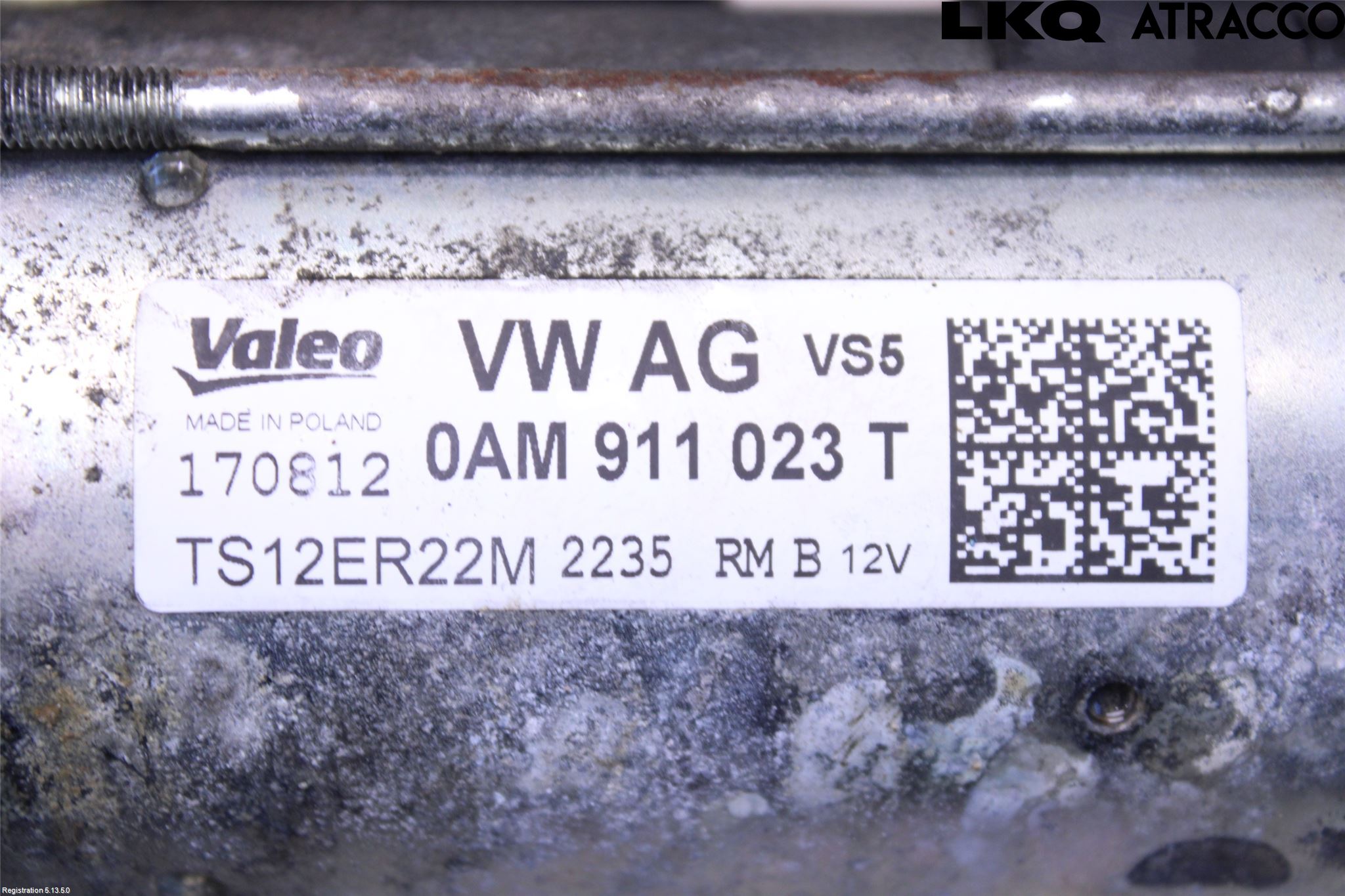 Skoda OCTAVIA (1Z) 05-13 Startmotor
