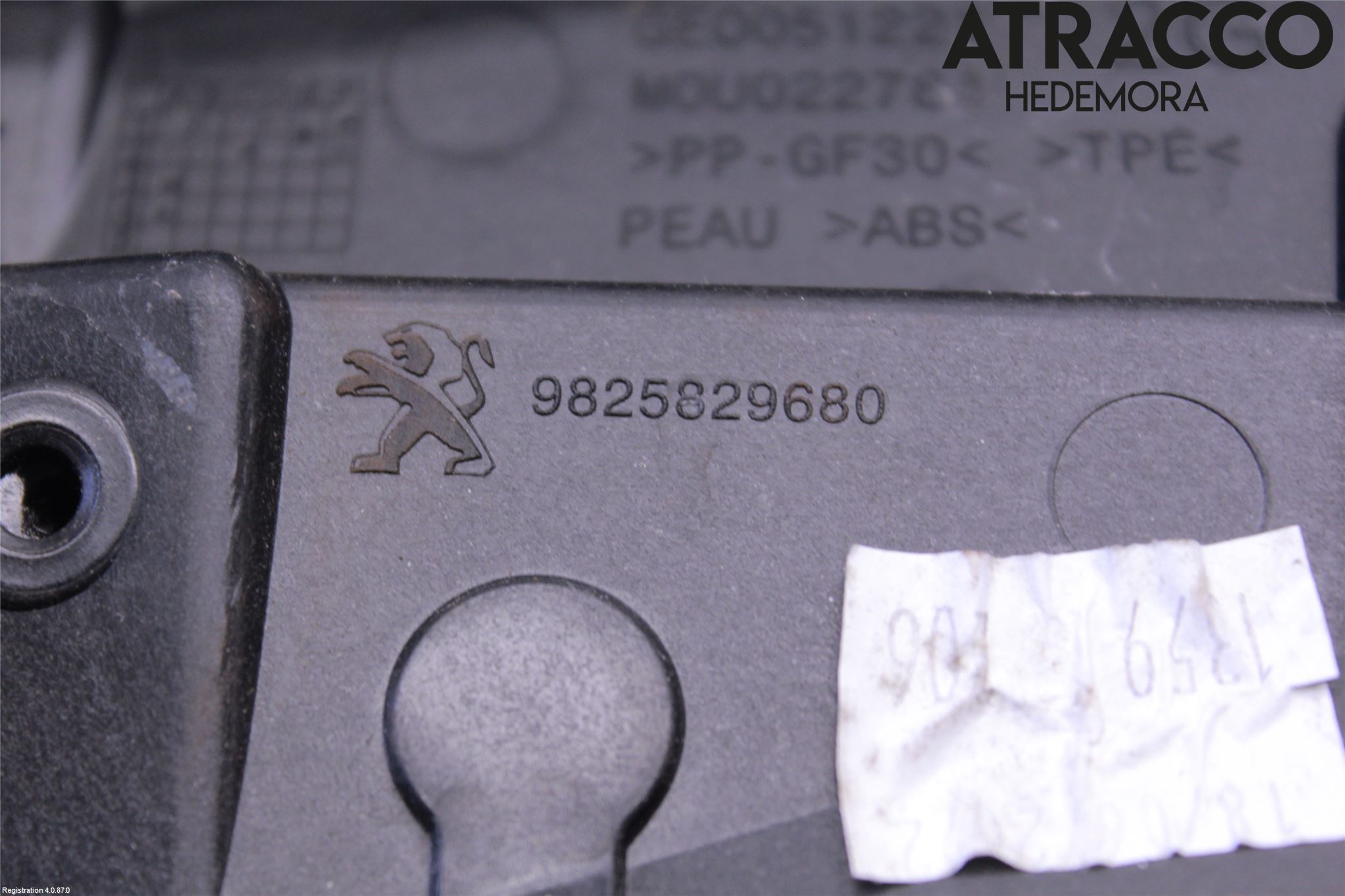 Peugeot 2008/E-2008 20- List Bak-Baklucka