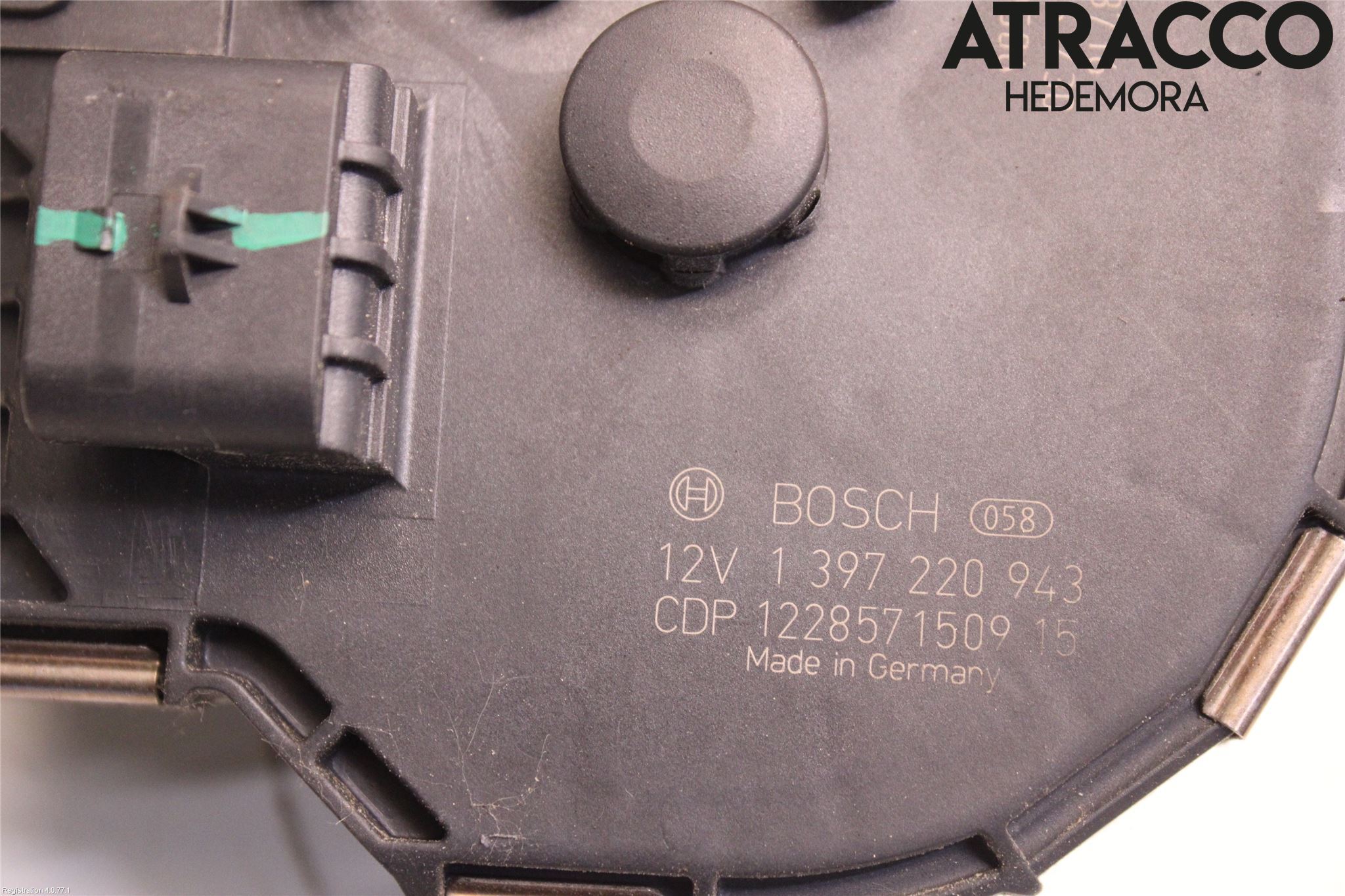 BMW 5 F10/F11/F18 09-17 Torkarmotor Vindruta