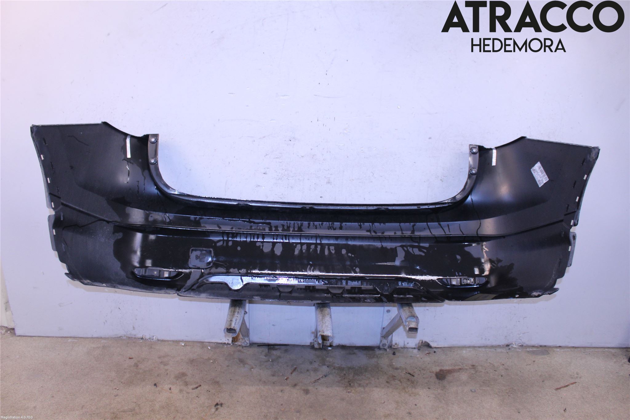 Nissan QASHQAI 14-17 Stötfångarbeklädnad Bak