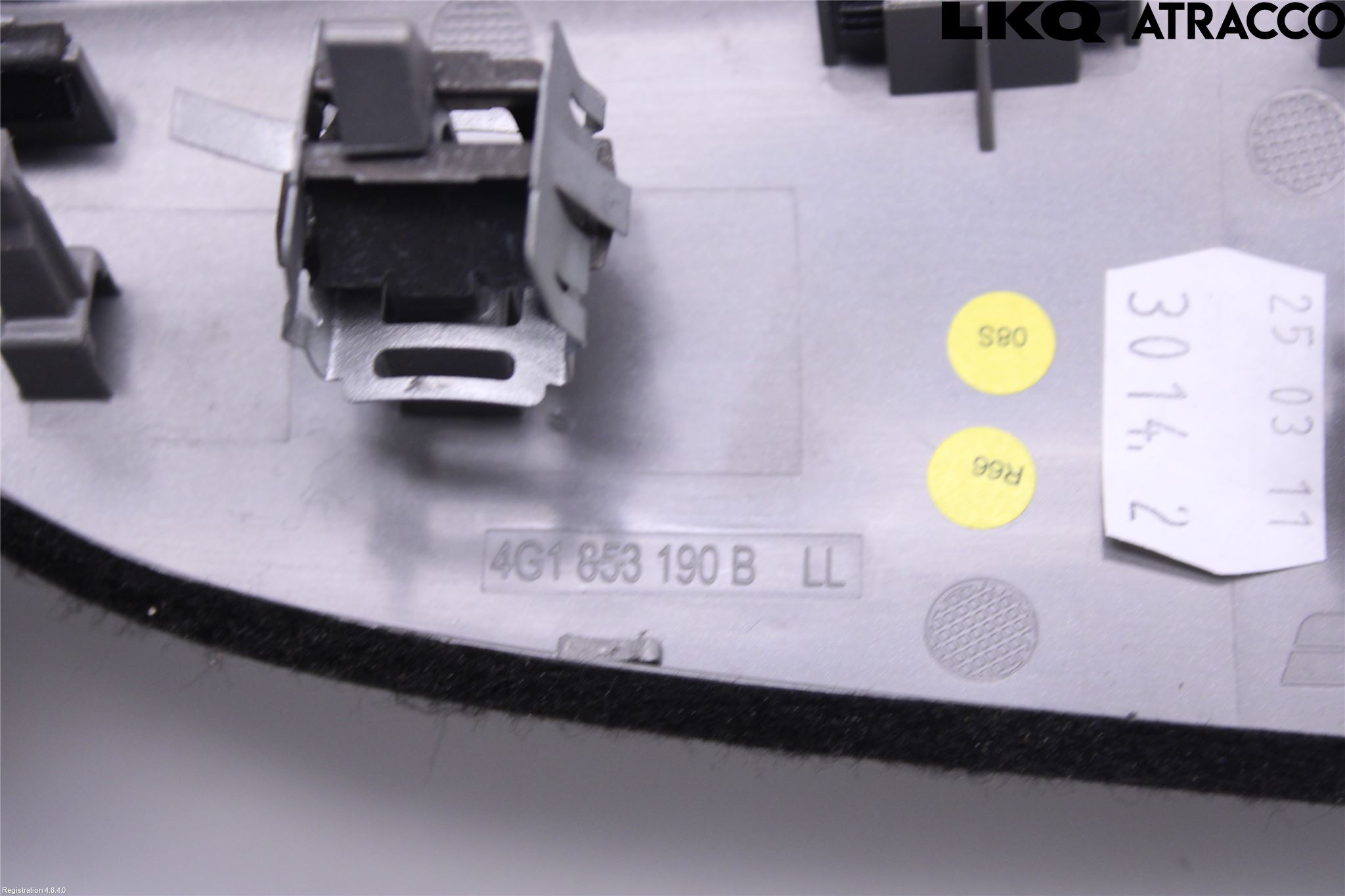 Audi A6/S6 4G 11-18 Instrumentbräda Inlägg-Dekorlist