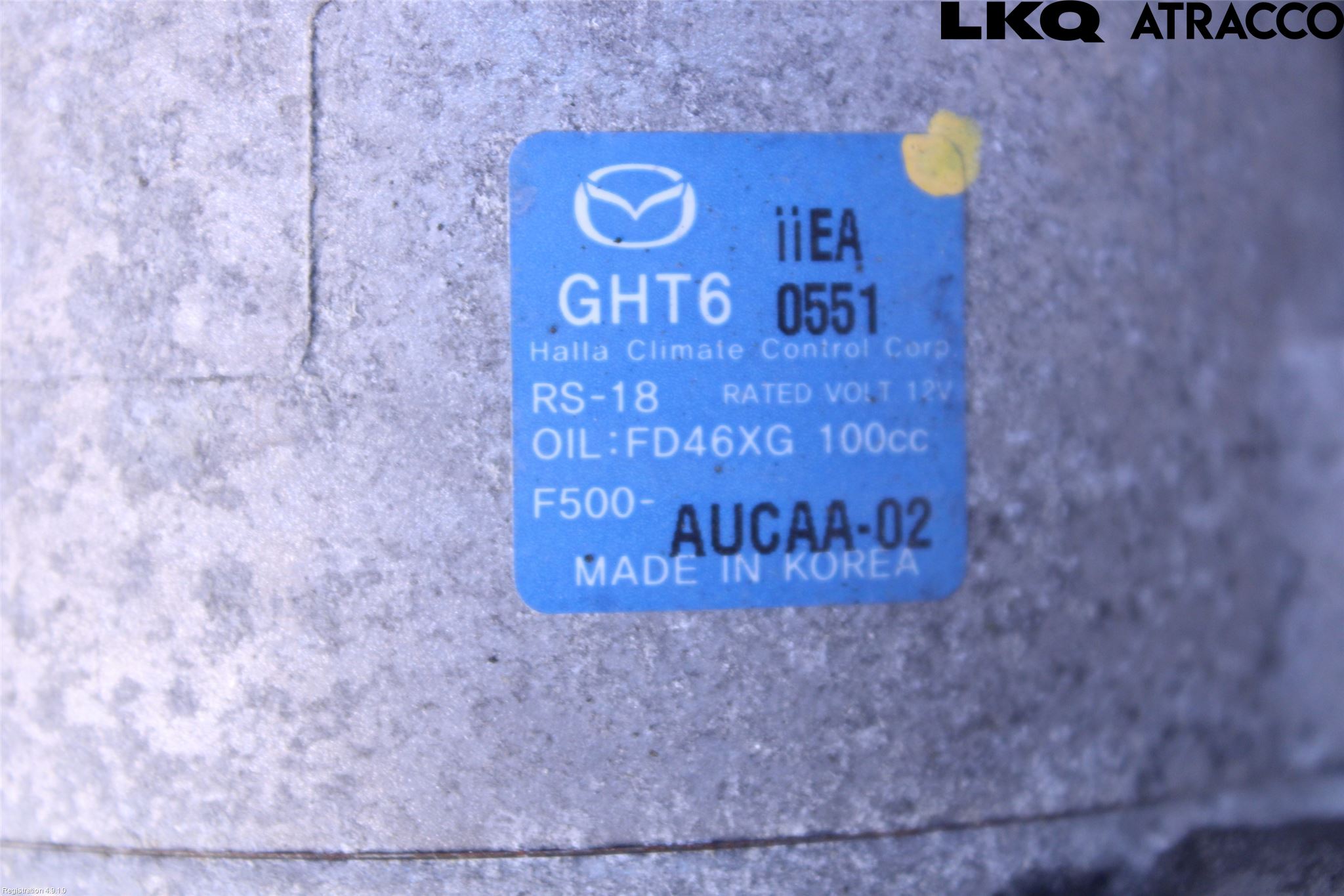 Mazda 6 13- Ac Kompressor