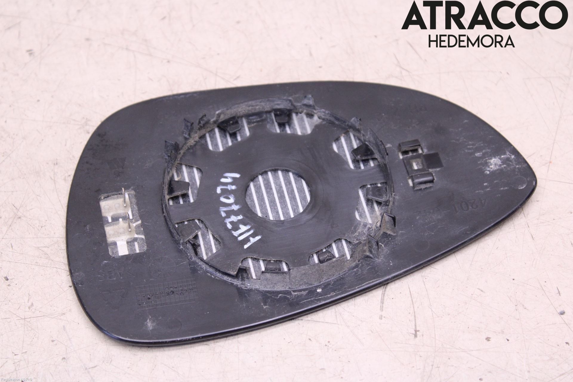 Ford FIESTA 09-12 Spegelglas Hö