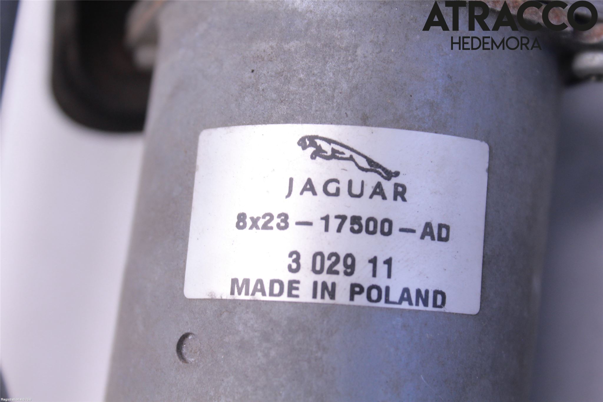 Jaguar XF 08-15 Torkarmotor Vindruta