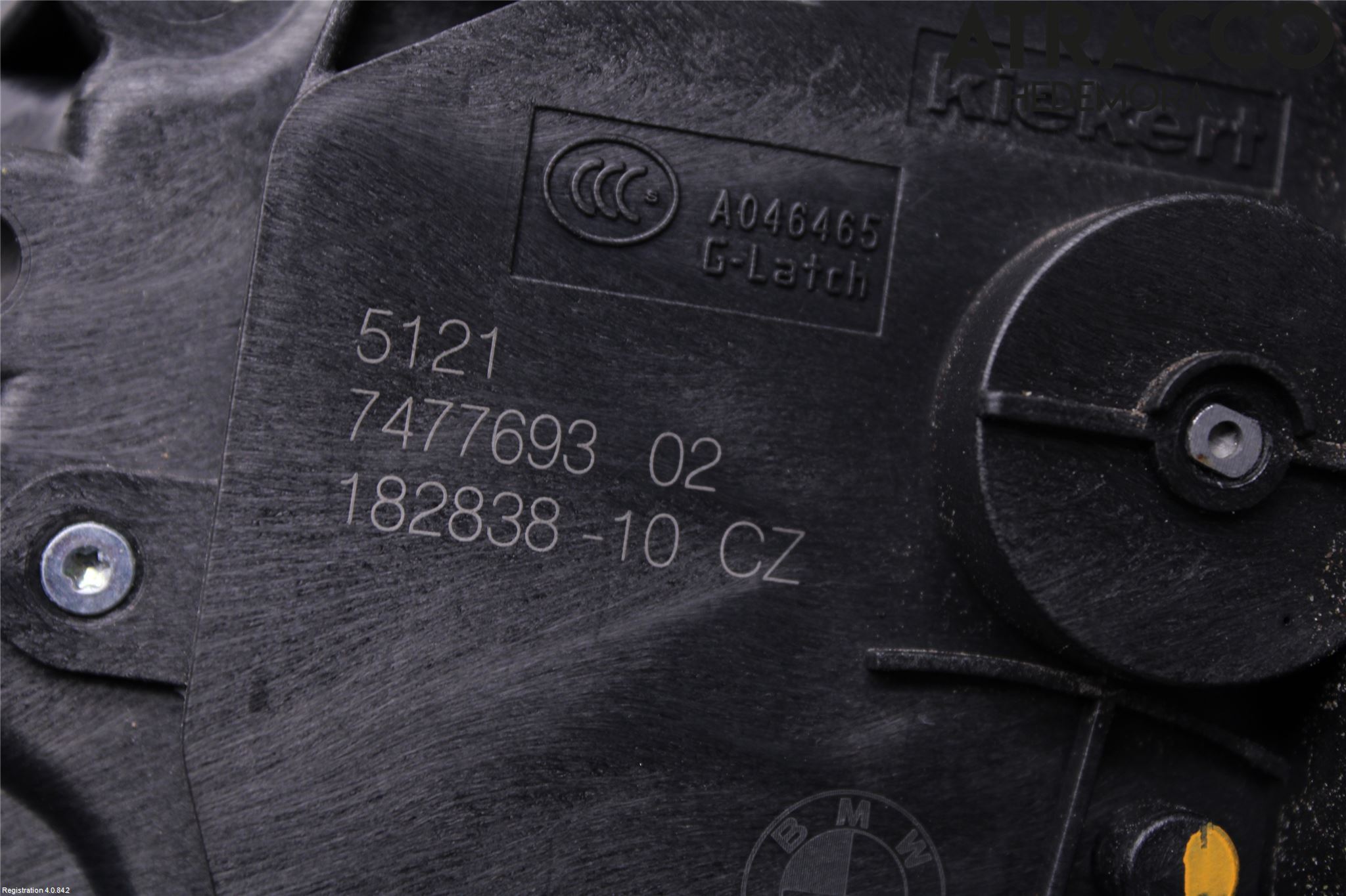 BMW 6 GT G32 18- Låskista-Dörrlås