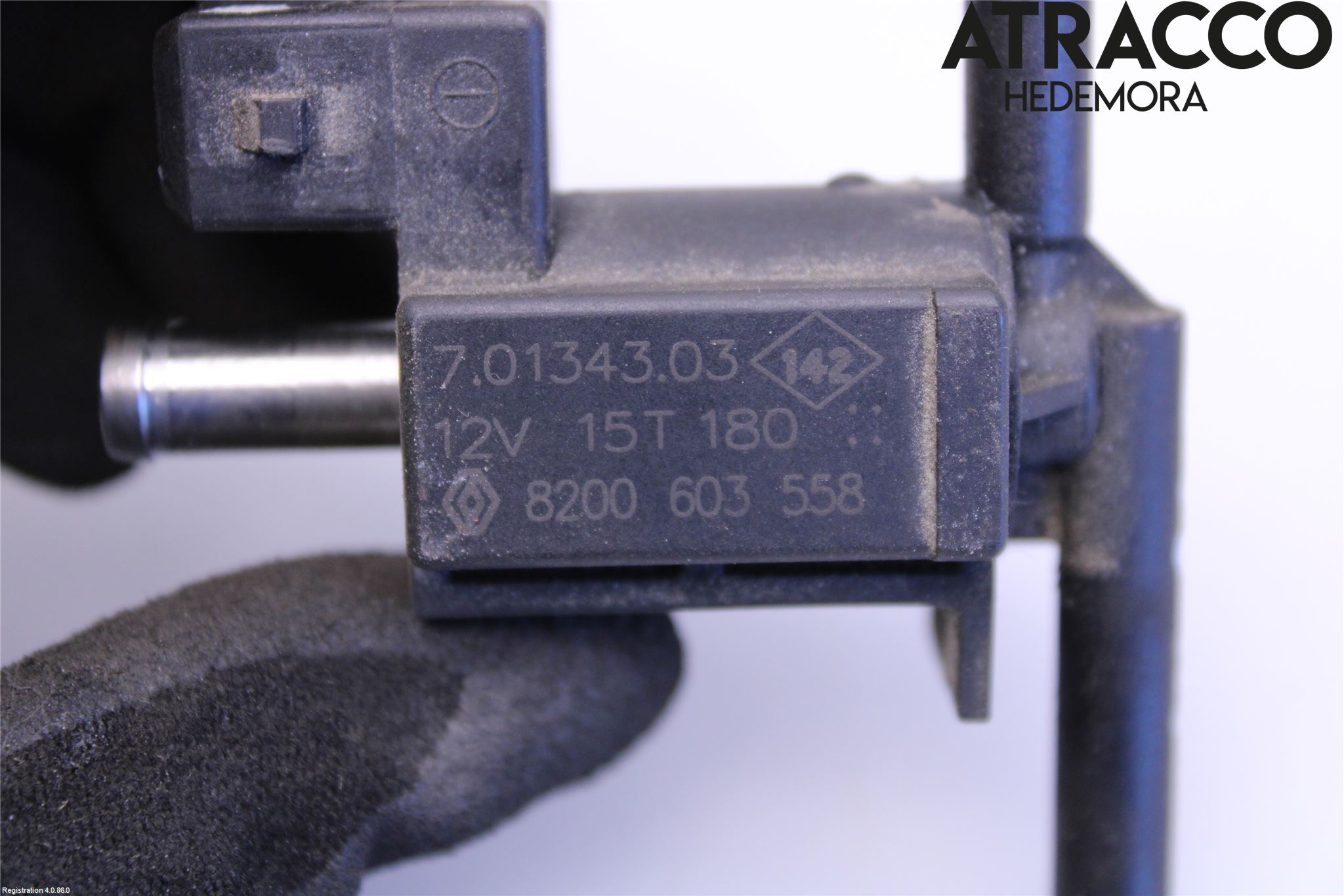 Dacia DUSTER 10-17 Magnetventil Laddtryck