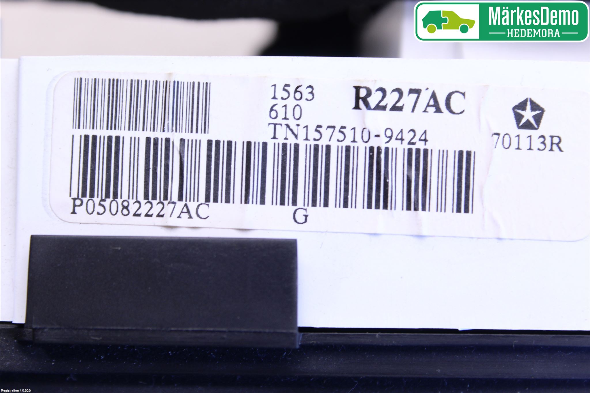 Chrysler CHR VOYAGER     04-07 Instrument Komb