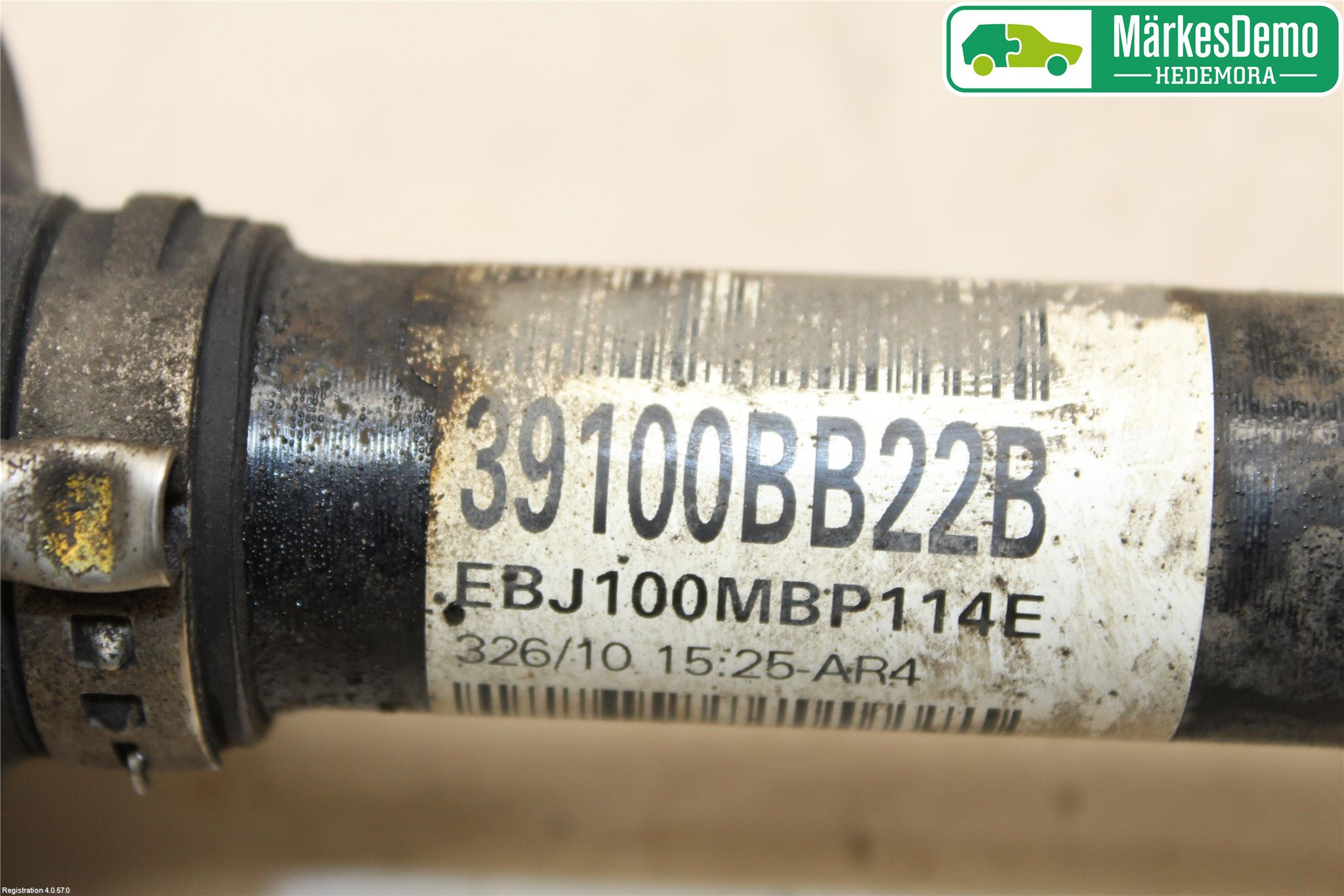 Nissan QASHQAI 10-14 Drivaxel Fram Höger