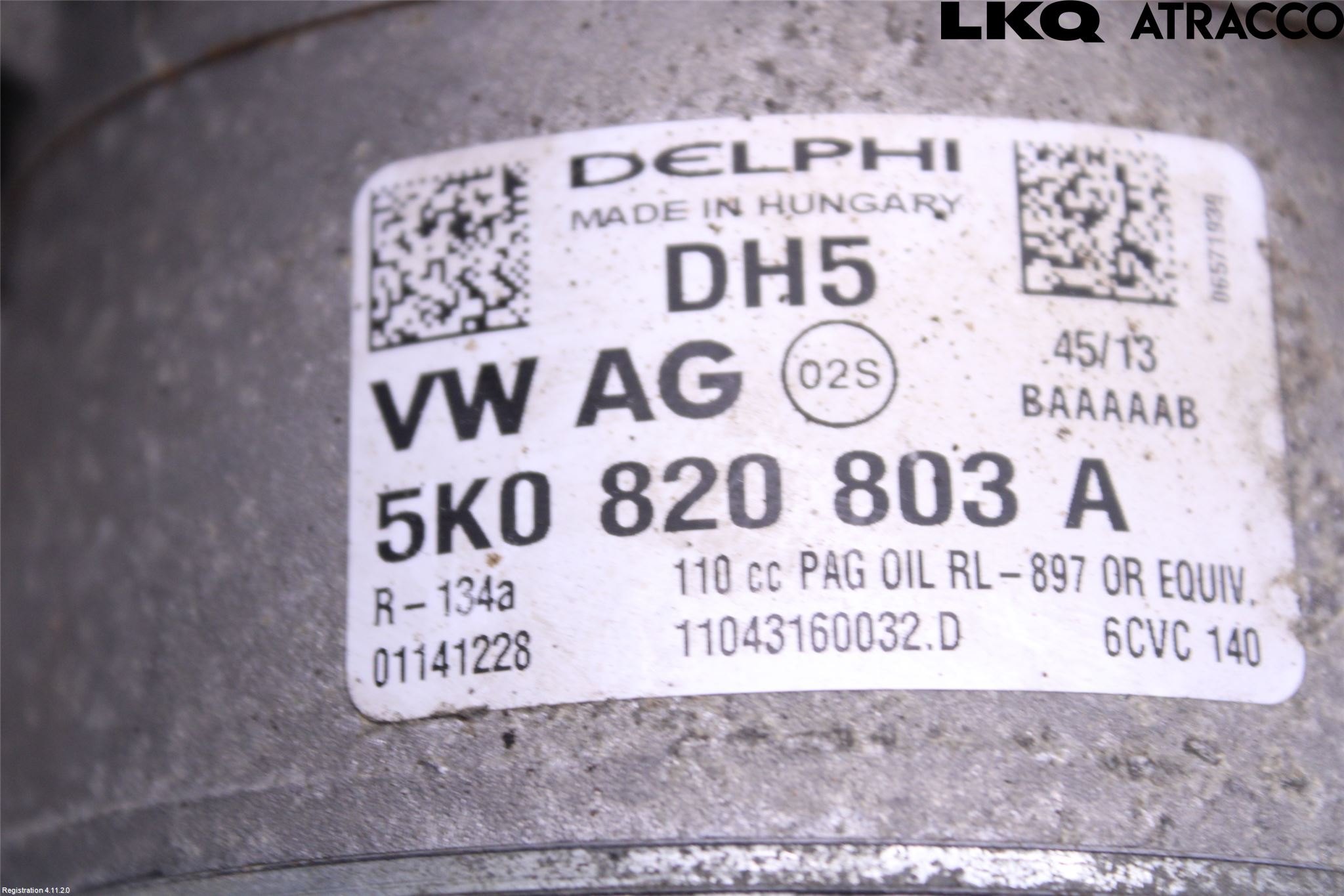 Skoda SUPERB 09-15 Ac Kompressor