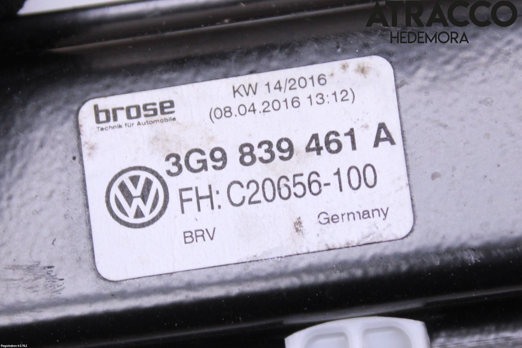 Volkswagen VW PASSAT 15-19 Fönsterhiss El Kompl