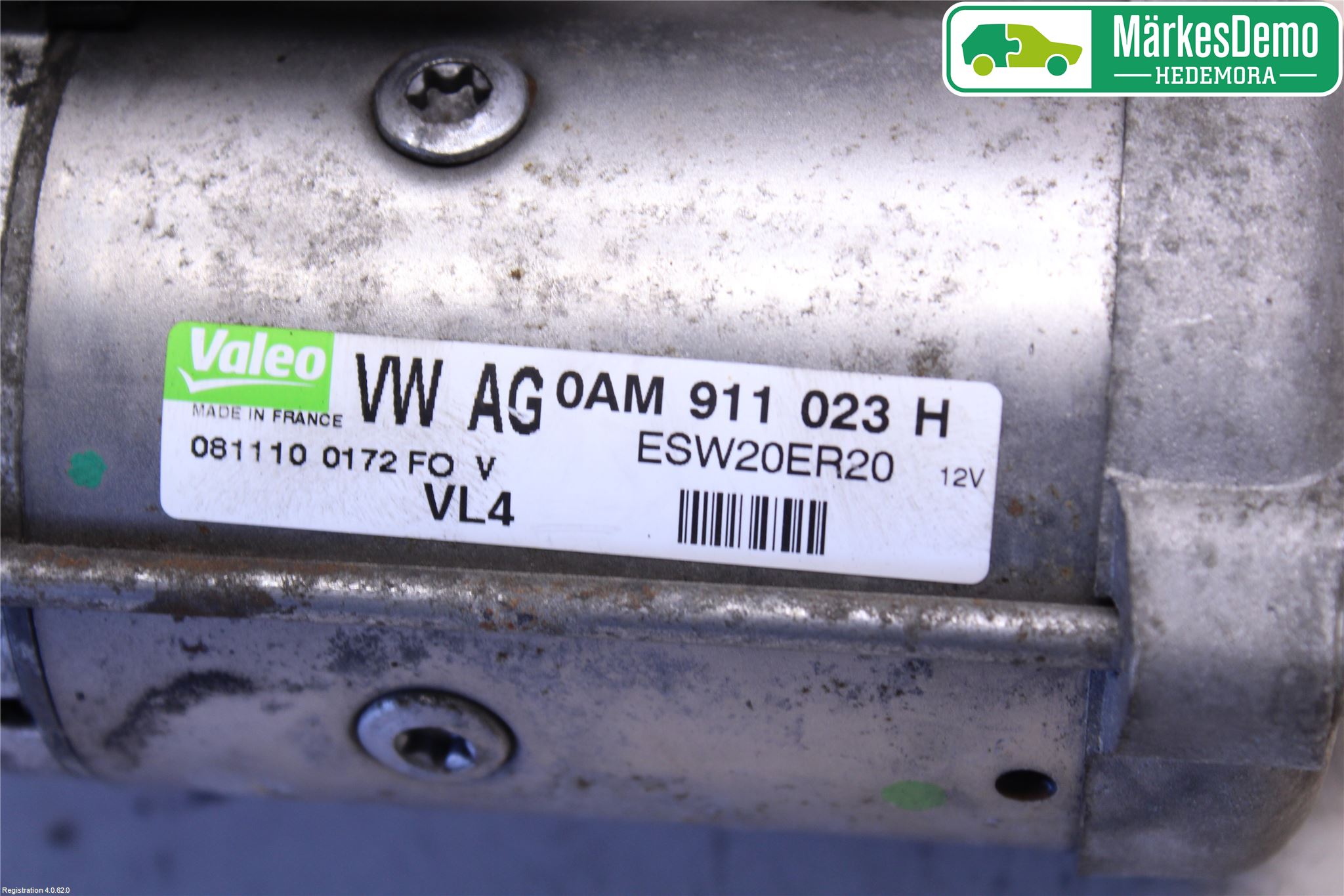 Volkswagen VW GOLF PLUS/CROSS GOLF 04-14 Startmotor Diesel