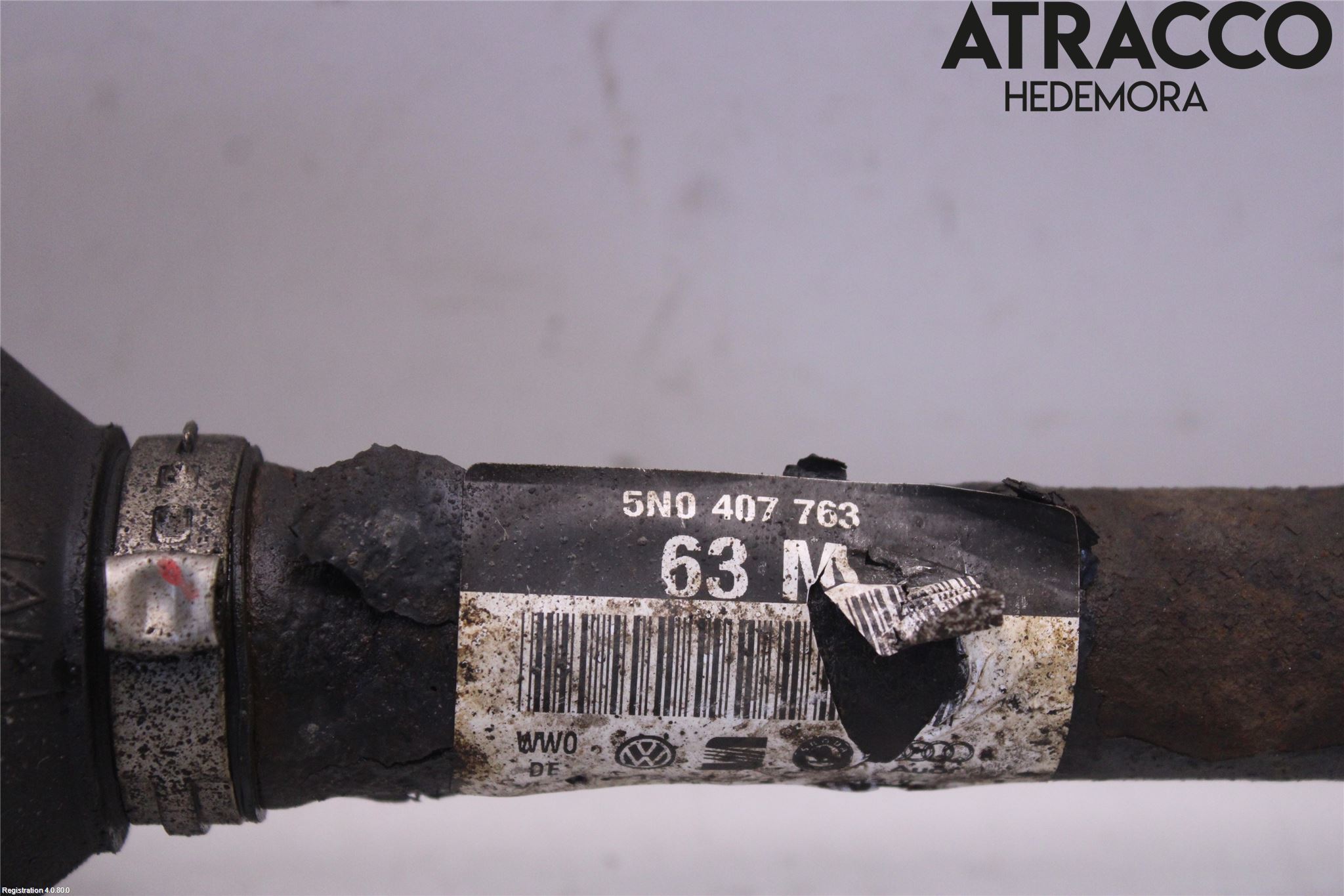 Volkswagen VW TIGUAN 07-16 Drivaxel Fram Vänster